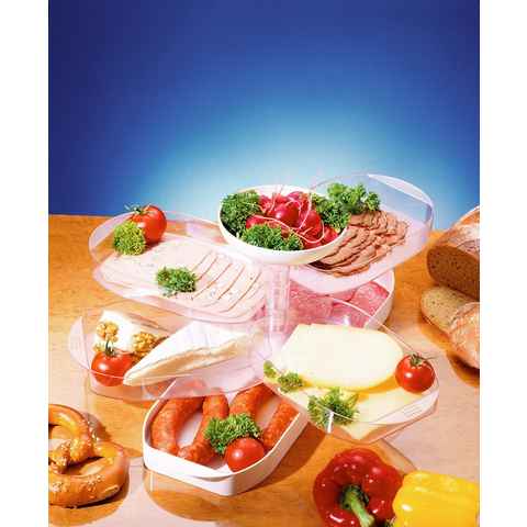 Ruco Frischhaltedose, Kunststoff, (Set, 2-tlg), (Garnierbuffet)