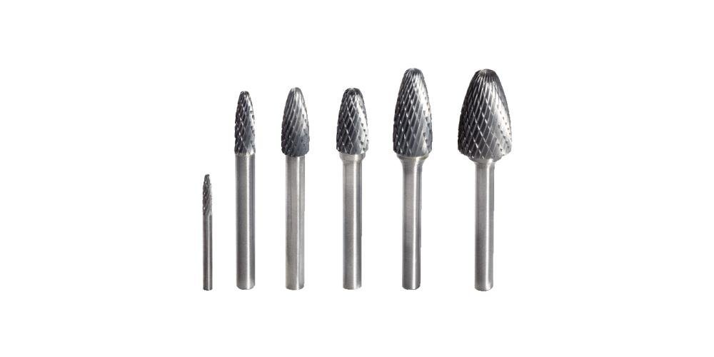 Thumbnail - KS Tools Fräser-Set HM Rundbogen-Frässtift Form F, 10mm