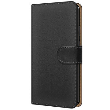 CoolGadget Handyhülle Book Case Handy Tasche für Samsung Galaxy J6 Plus 6 Zoll, Hülle Klapphülle Flip Cover für Samsung J6+ Schutzhülle stoßfest