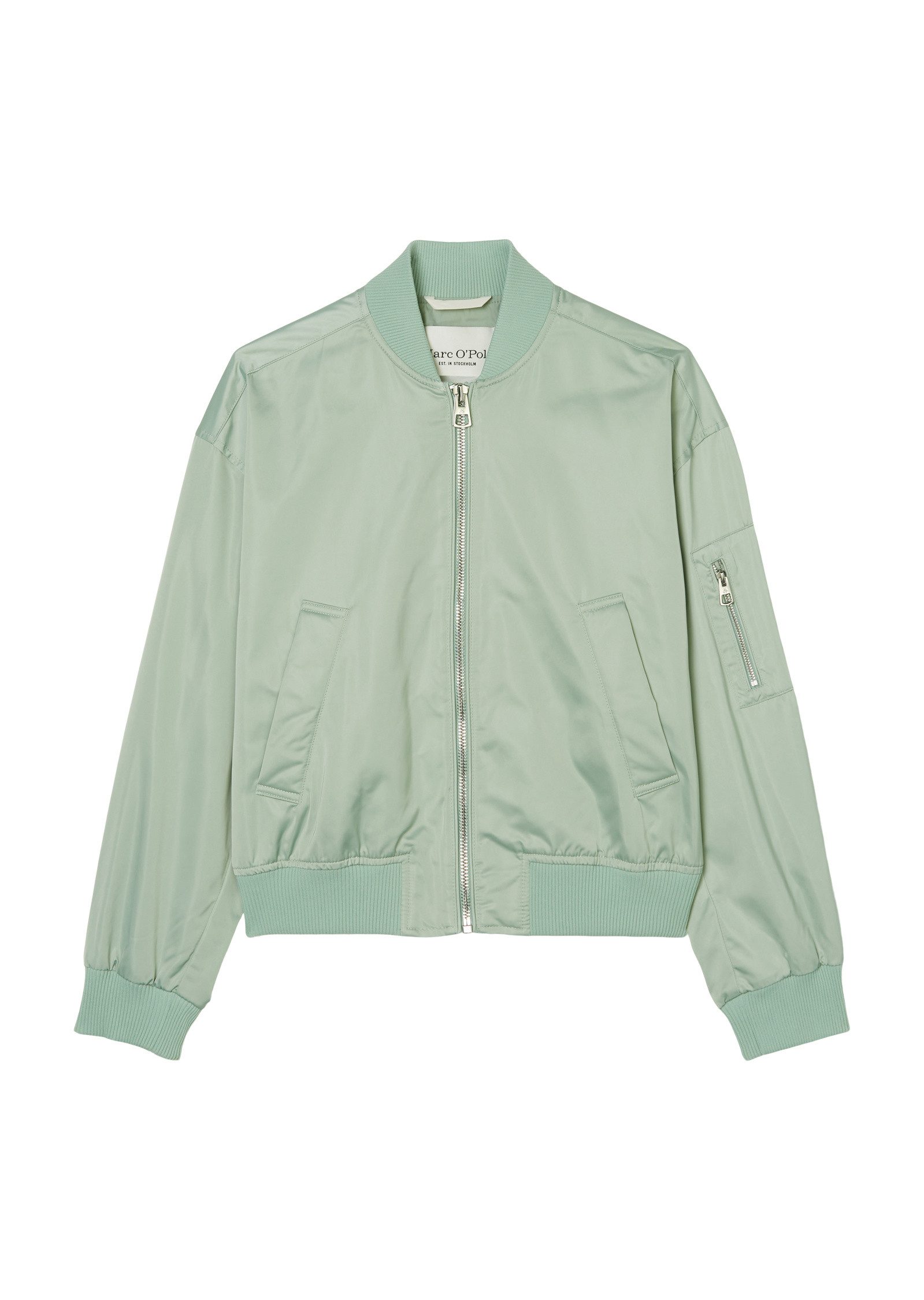 Marc O'Polo Outdoorjacke aus recyceltem Polyester-Twill
