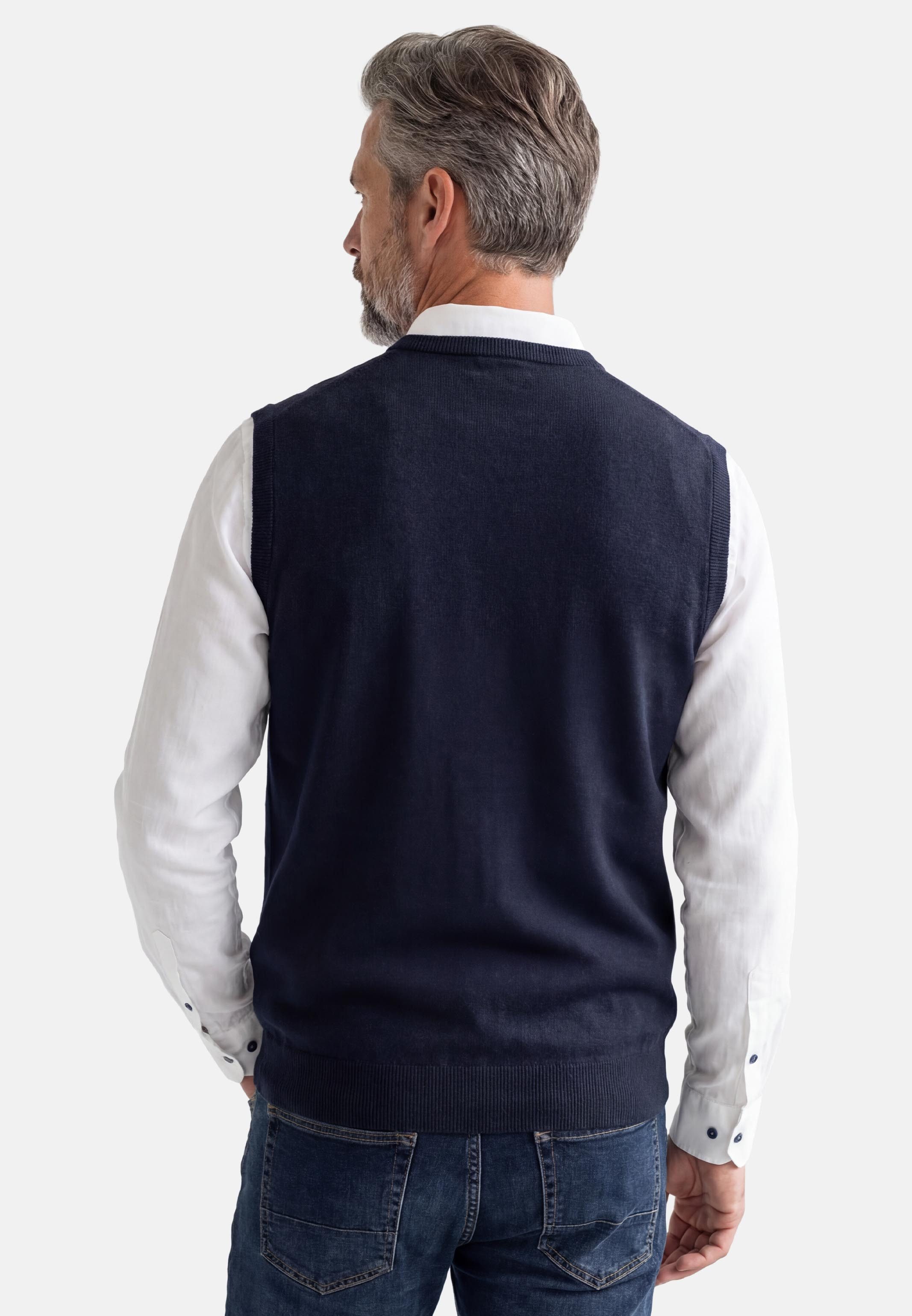 Redmond Pullunder 2er Pack Basic (Spar-Set, 2-tlg) Pullunder - Baumwolle - Atmungsaktiv - Weicher Feinstrick