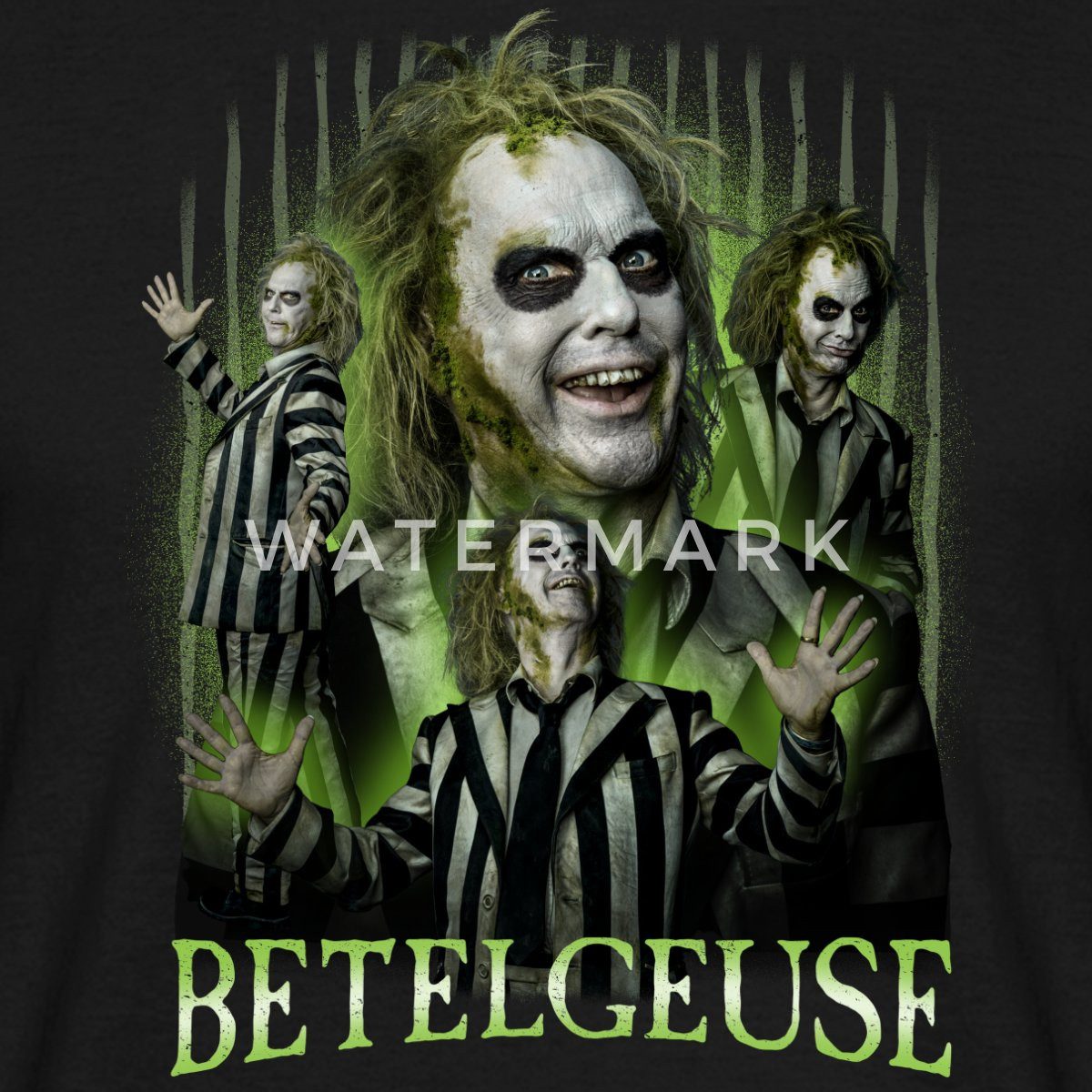 Spreadshirt T-Shirt Beetlejuice 2 Betelgeuse Cooles Design In Grün Männer T-Shirt (1-tlg)
