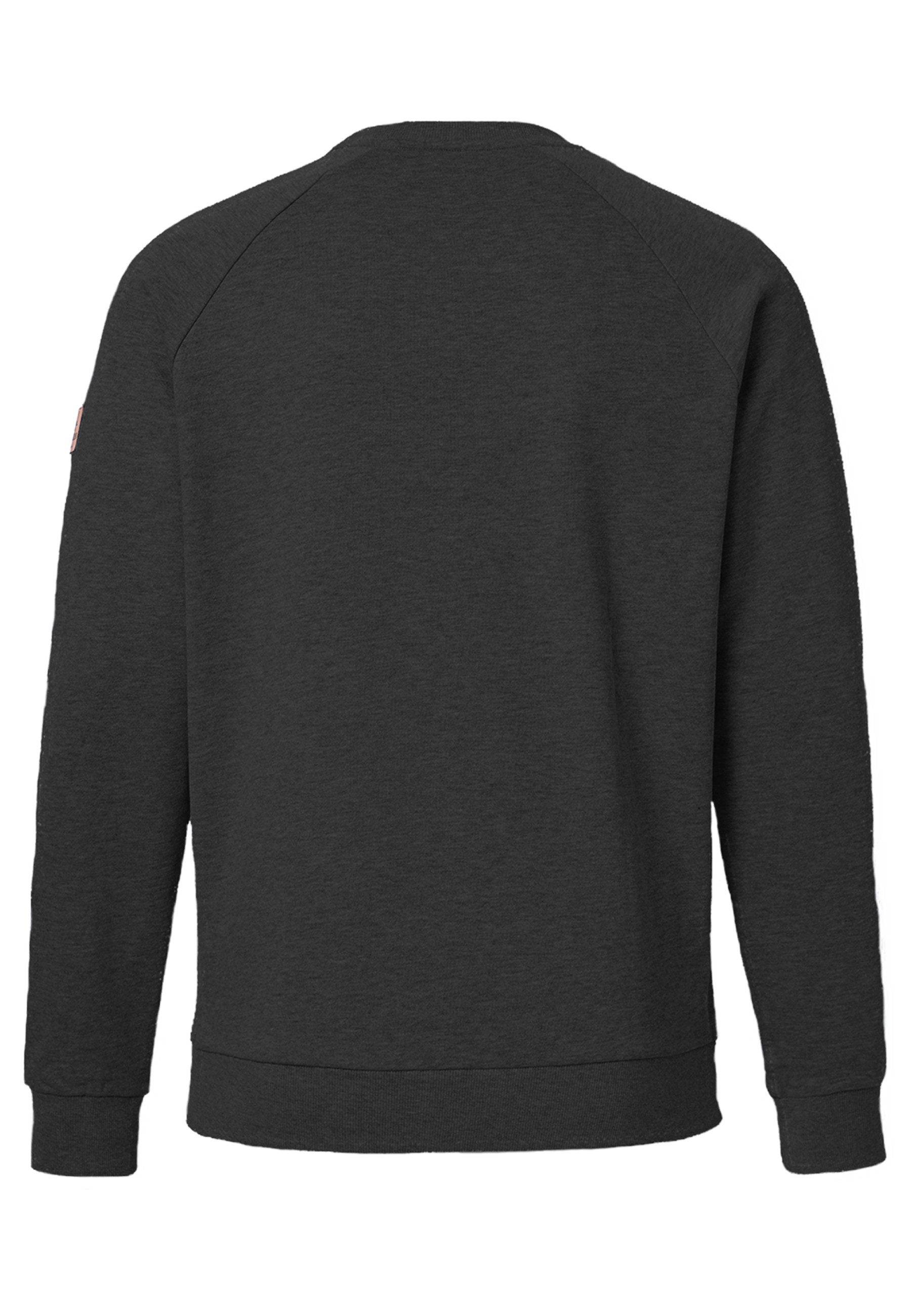 FORSBERG Sweatshirt mit Frottee Logo günstig online kaufen