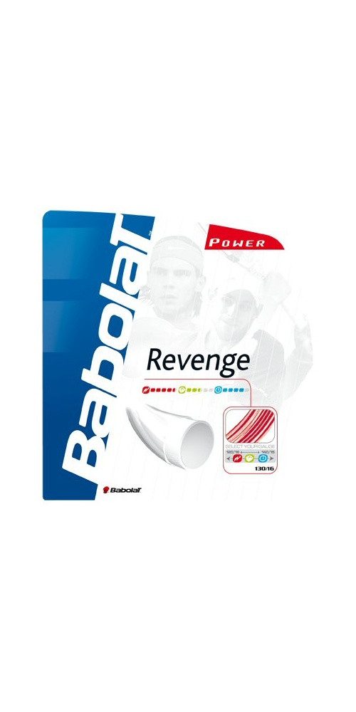 Babolat Tennissaite Revenge rot 12m Set, Saitendicke: 1.30