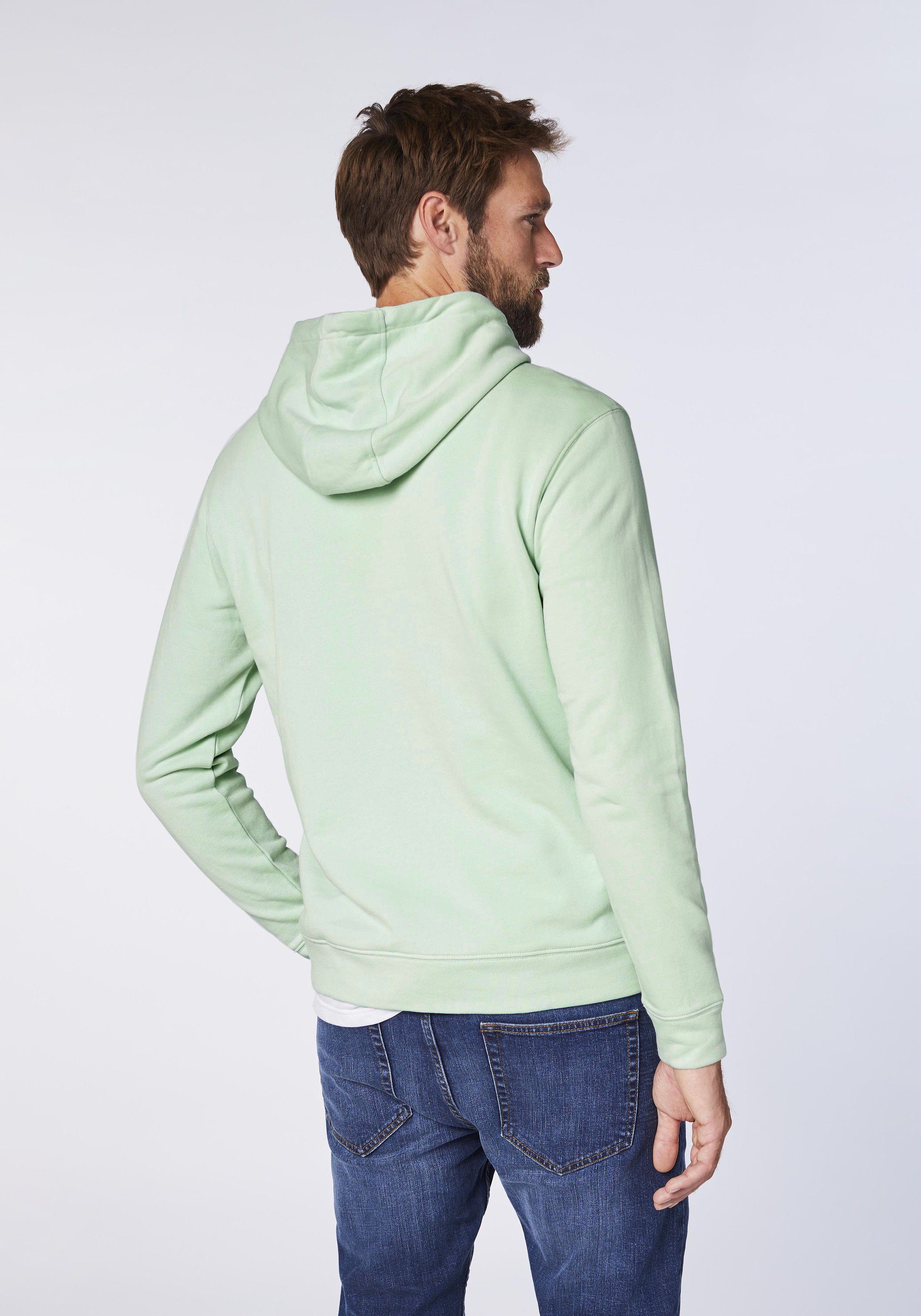 Silt Basic-Stil Fatto im Kapuzensweatshirt Detto 14-5706 Green