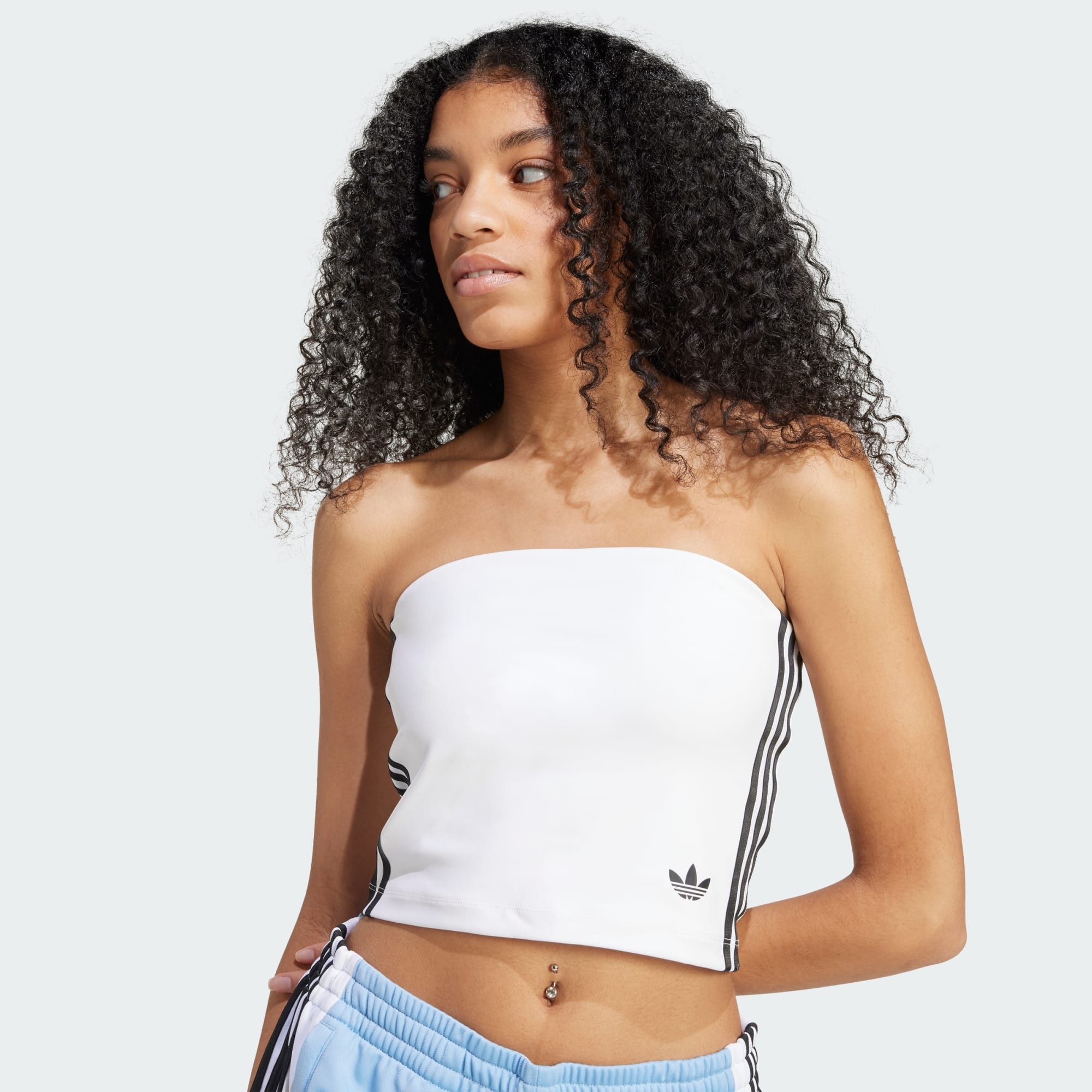 adidas Originals Crop-Top ADICOLOR 3-STREIFEN TUBE-TOP (1-tlg)
