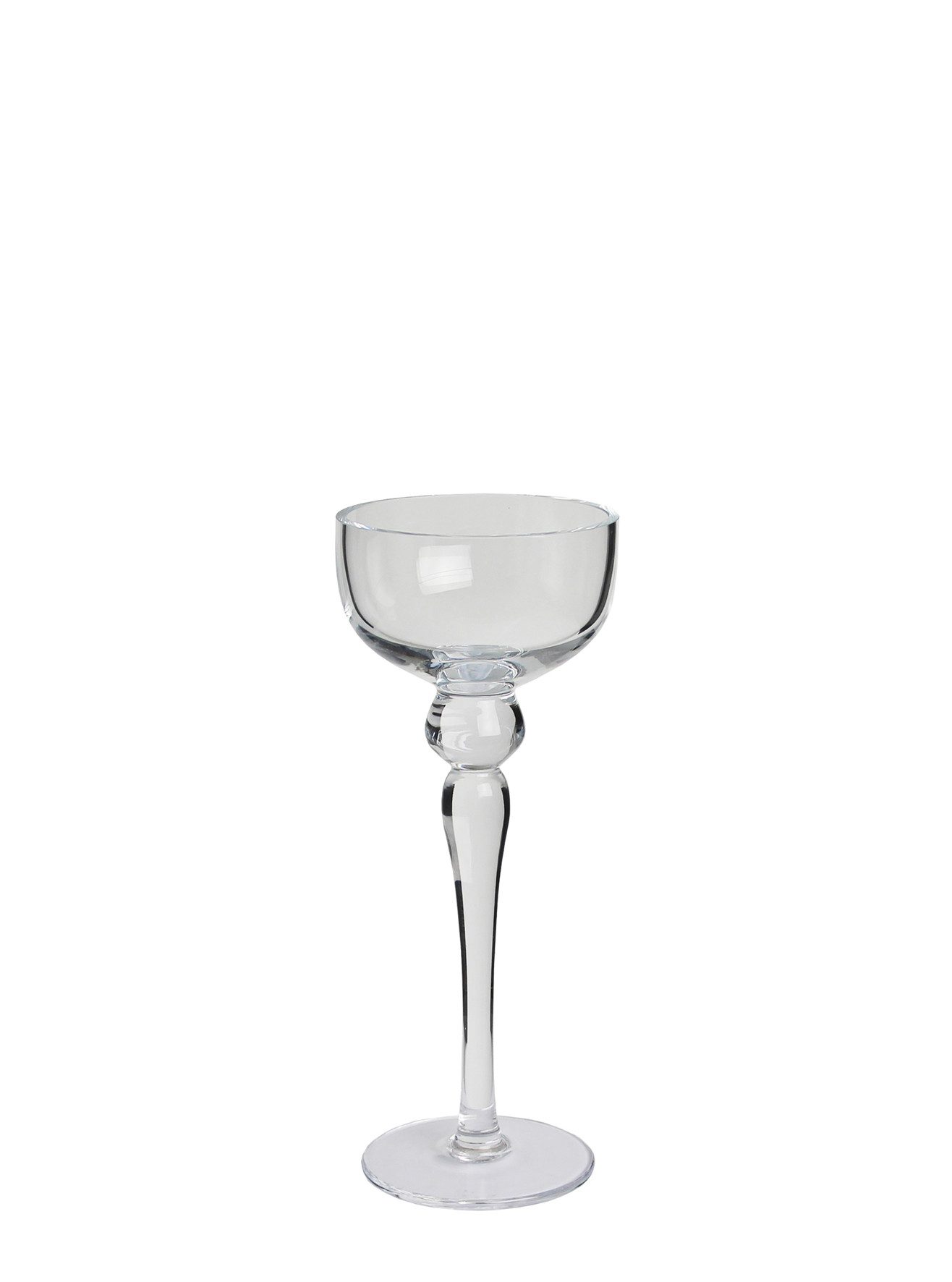 Kaheku Kerzenleuchter Kaheku Leuchter Orly auf Fuß klar Ø 10,5 cm, Höhe 26 cm, 777191699 (1 St)