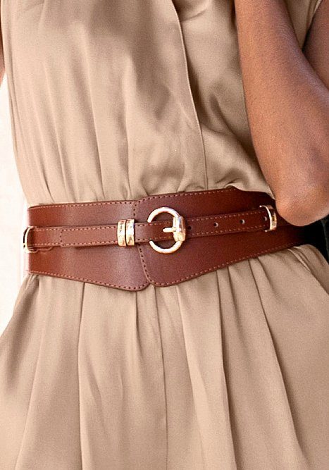 LASCANA Taillengürtel 2in1 Gürtel, Bauchgürtel, Gürtel für Kleid & Overall mit abnehmbarem Hüftgürtel – Bild 4 von 5