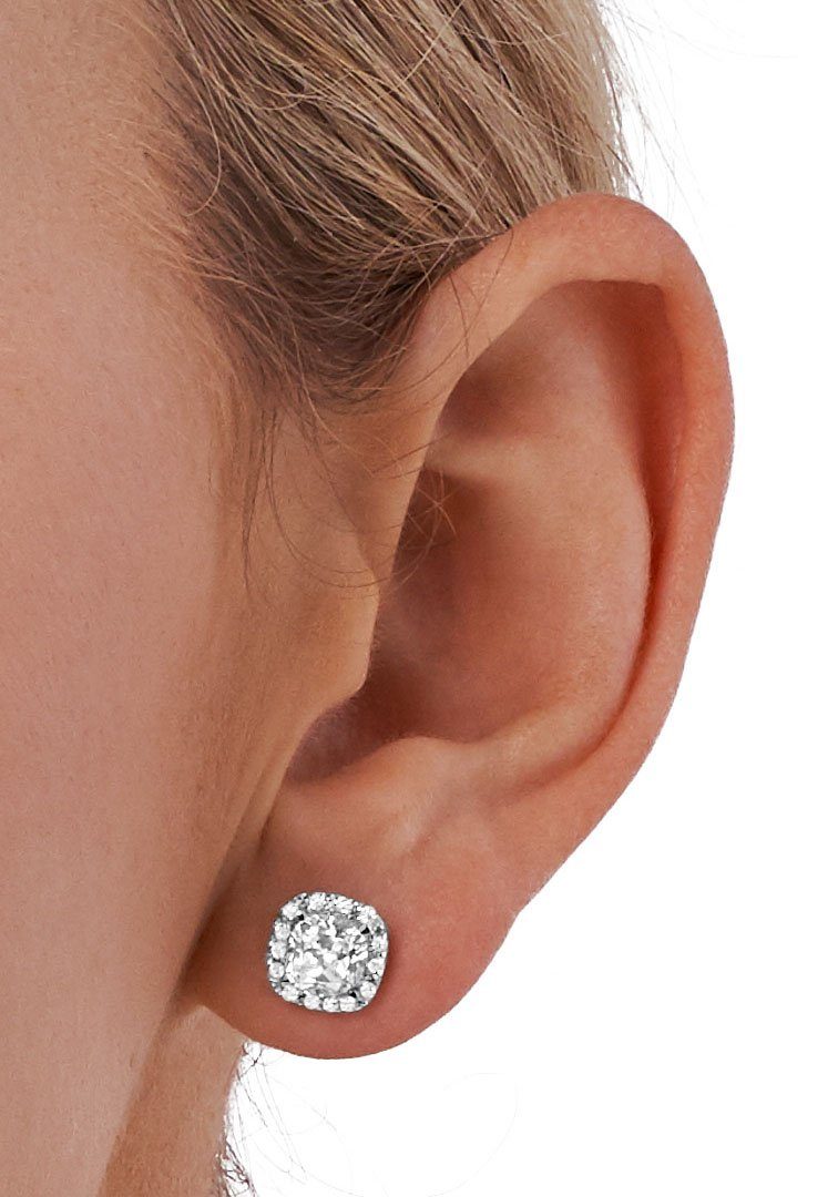 MICHAEL KORS Paar Ohrstecker Schmuck Geschenk Silber 925 Ohrringe, mit Zirkonia (synth)