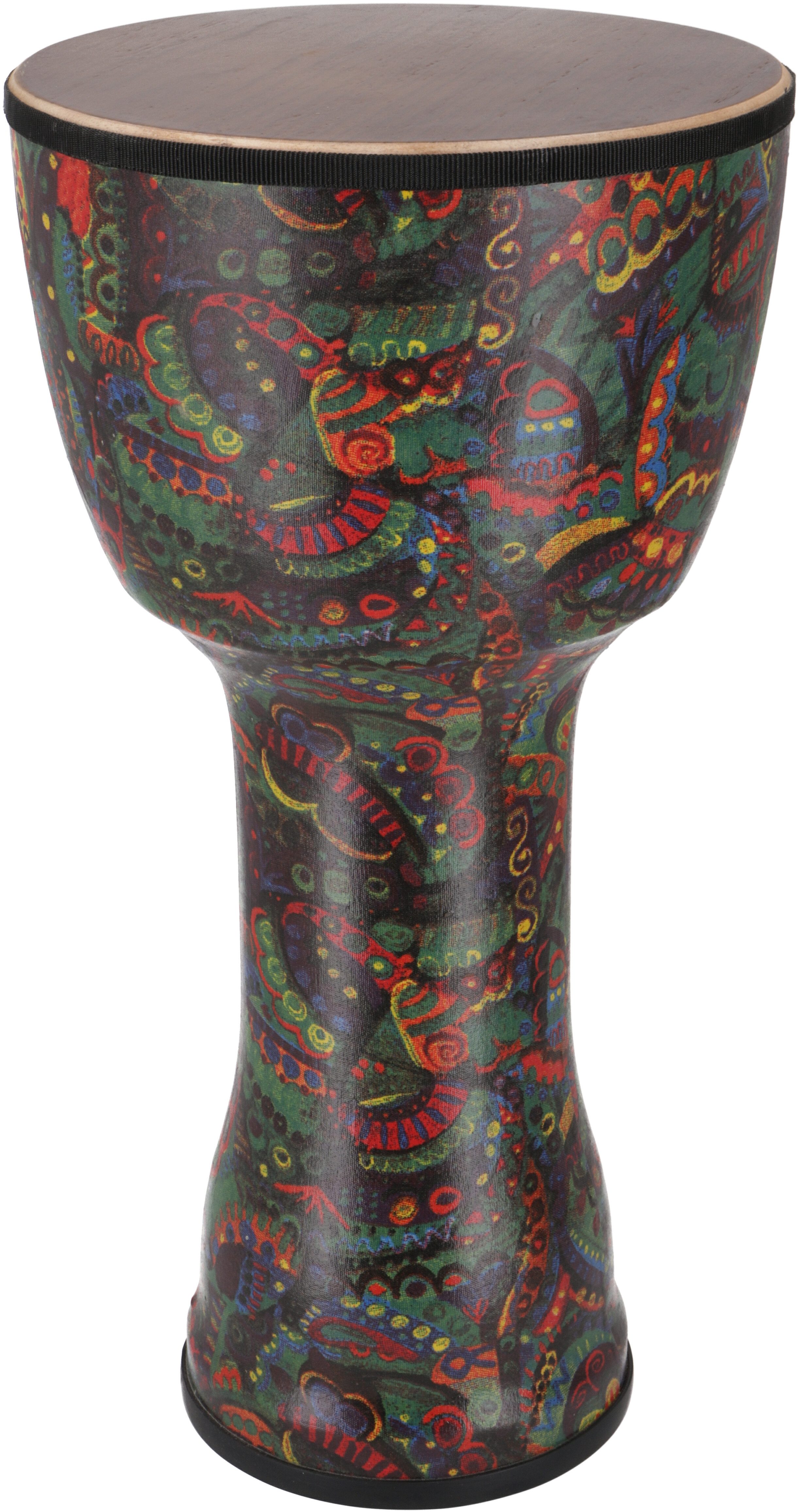 Spielzeug-Musikinstrument Farbige Djembe/ Holztrommel/ Percussion..