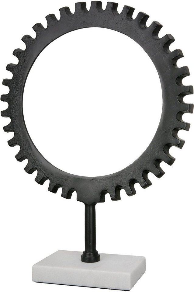 Casablanca by Gilde Wanddekoobjekt Skulptur Wheel (1 St), Maße: H. 43cm x  B. 31,5cm x T. 10cm