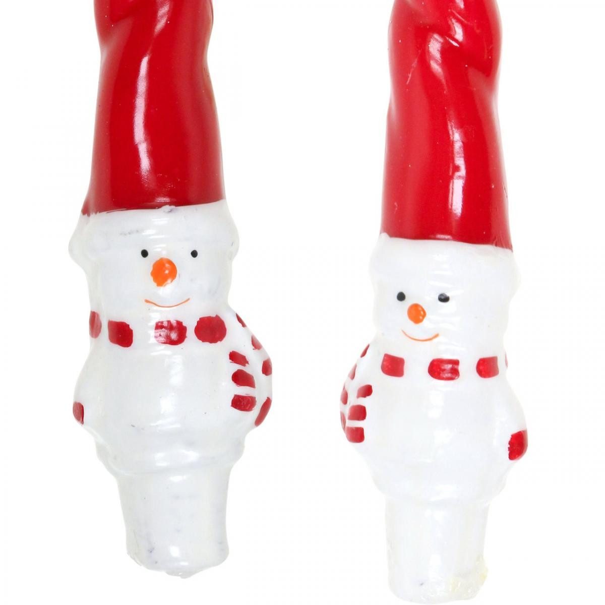 Viana Spitzkerze Spitzkerzen Schneemann Weihnachten Rot günstig online kaufen