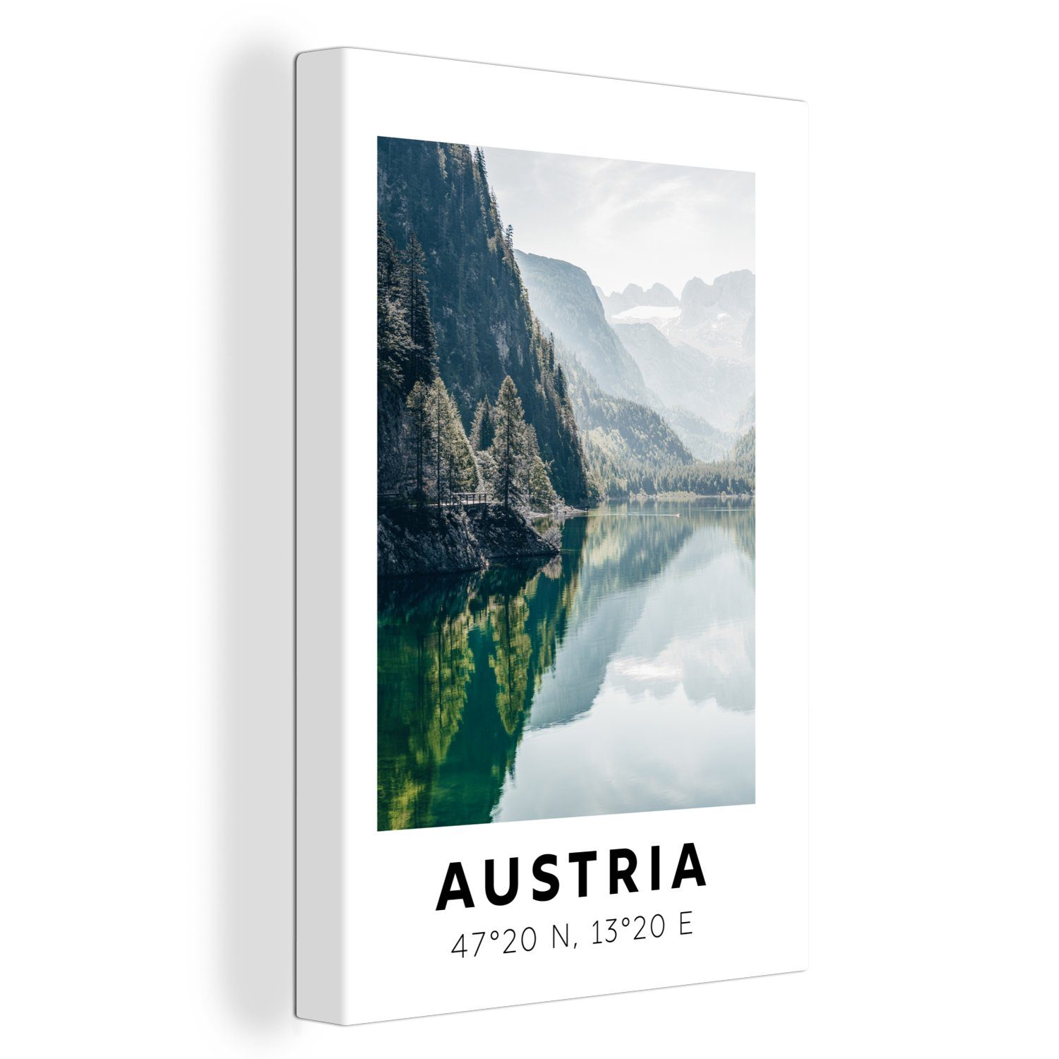 OneMillionCanvasses® Leinwandbild Österreich - Alpen - günstig online kaufen