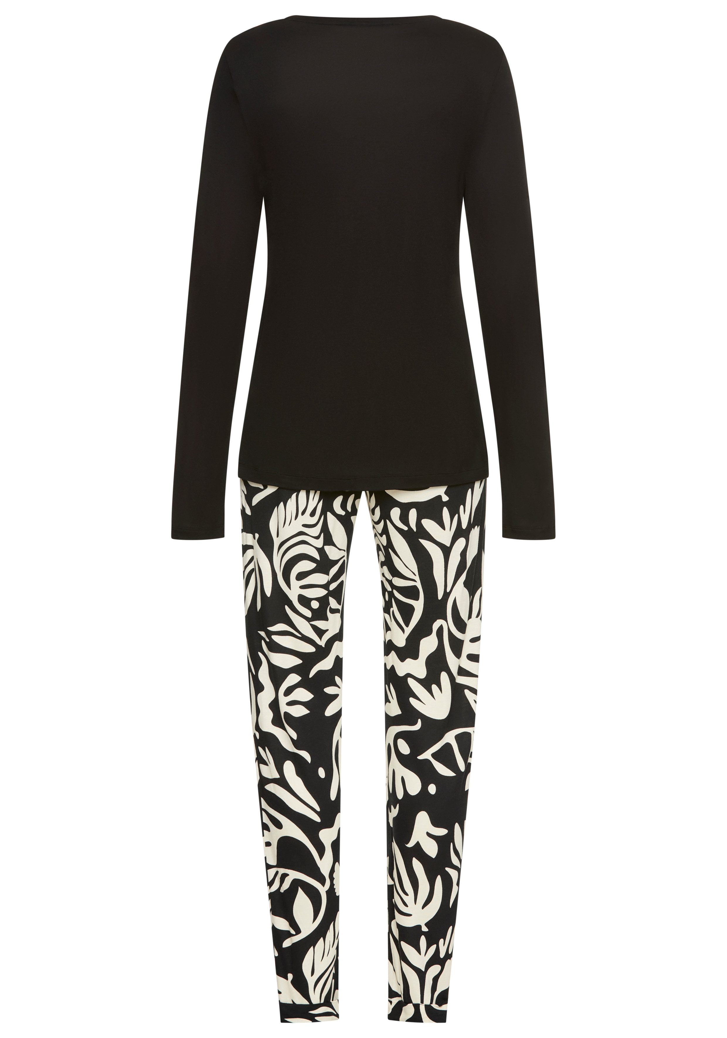 French Connection Pyjama (Set, 2 tlg) im zeitlosen Schwarz-Weiß-Look