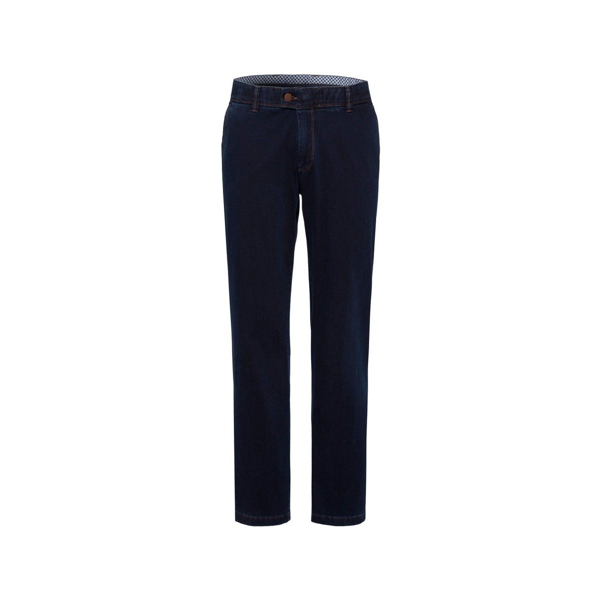 EUREX by BRAX Brax Straight-Jeans blau (1-tlg) dunkelblau