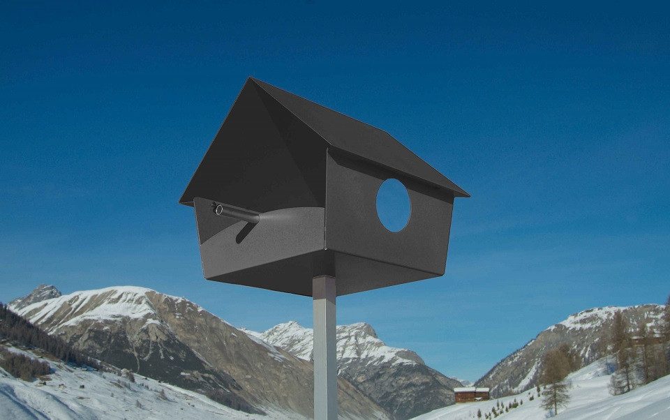 Radius Vogelhaus Vogelfutterhaus Piep Show XXL Metall Wetterfest zum Aufhän günstig online kaufen