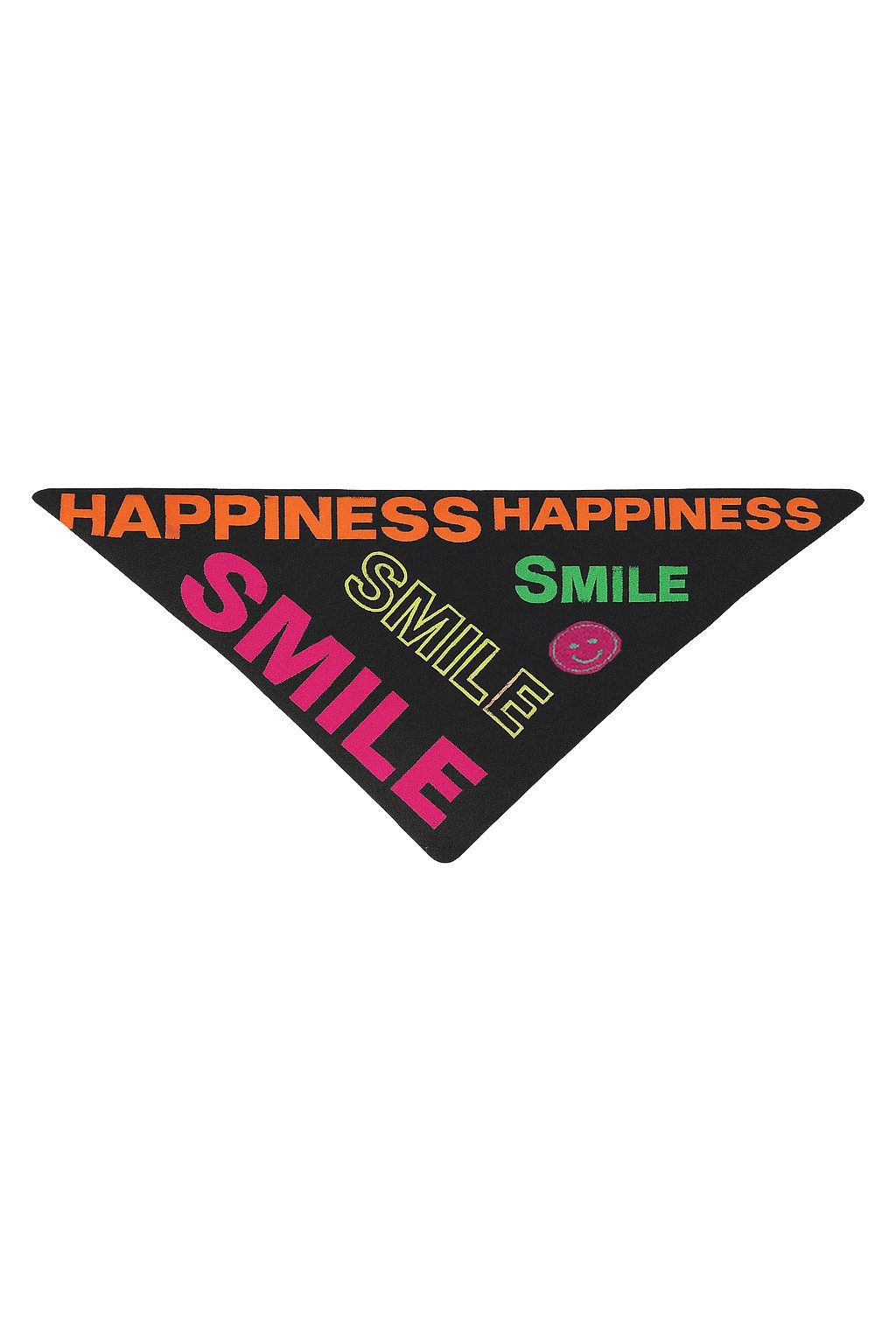 Faera Modeschal Positive Vibes Smiley, (1-St), 9431 in Schwarz