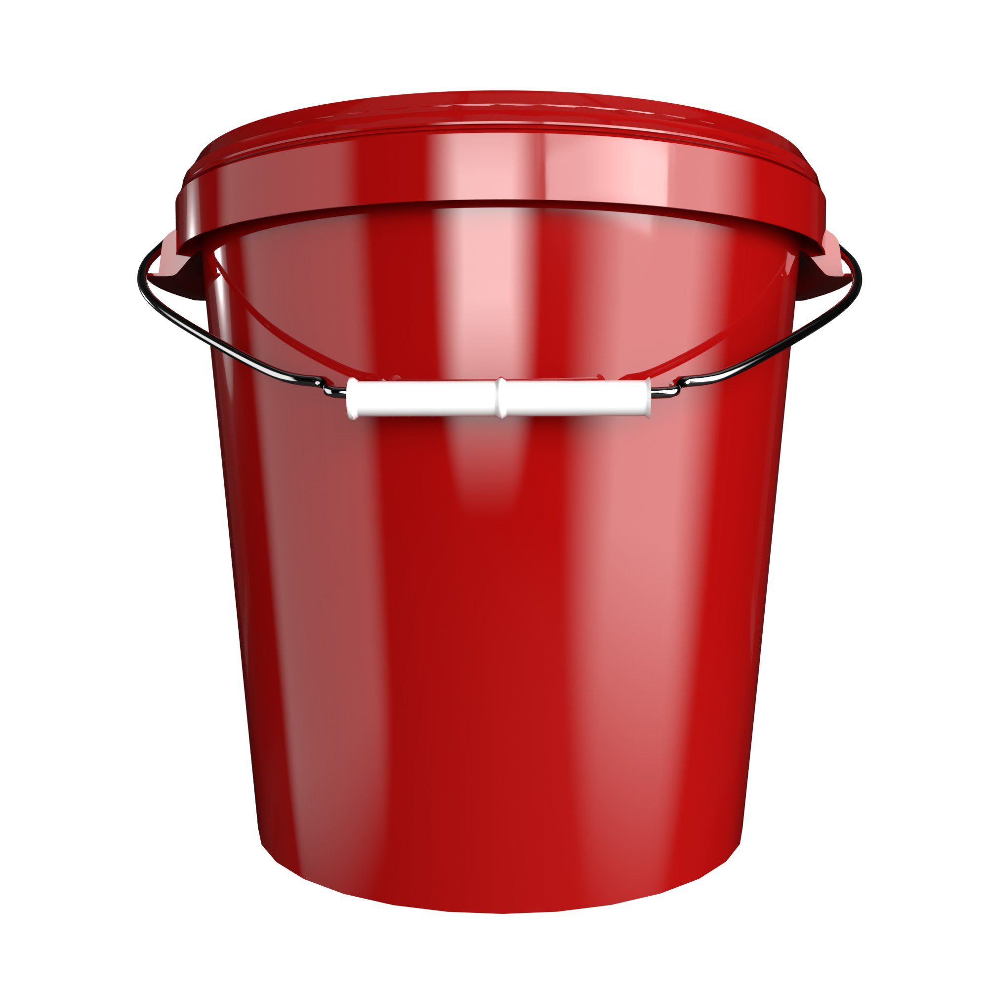 FixedByU Putzeimer Hobbock Eimer mit Deckel 31,5 L, Lebensmittelecht, (1-tlg., Eimer mit Deckel), 30 l
