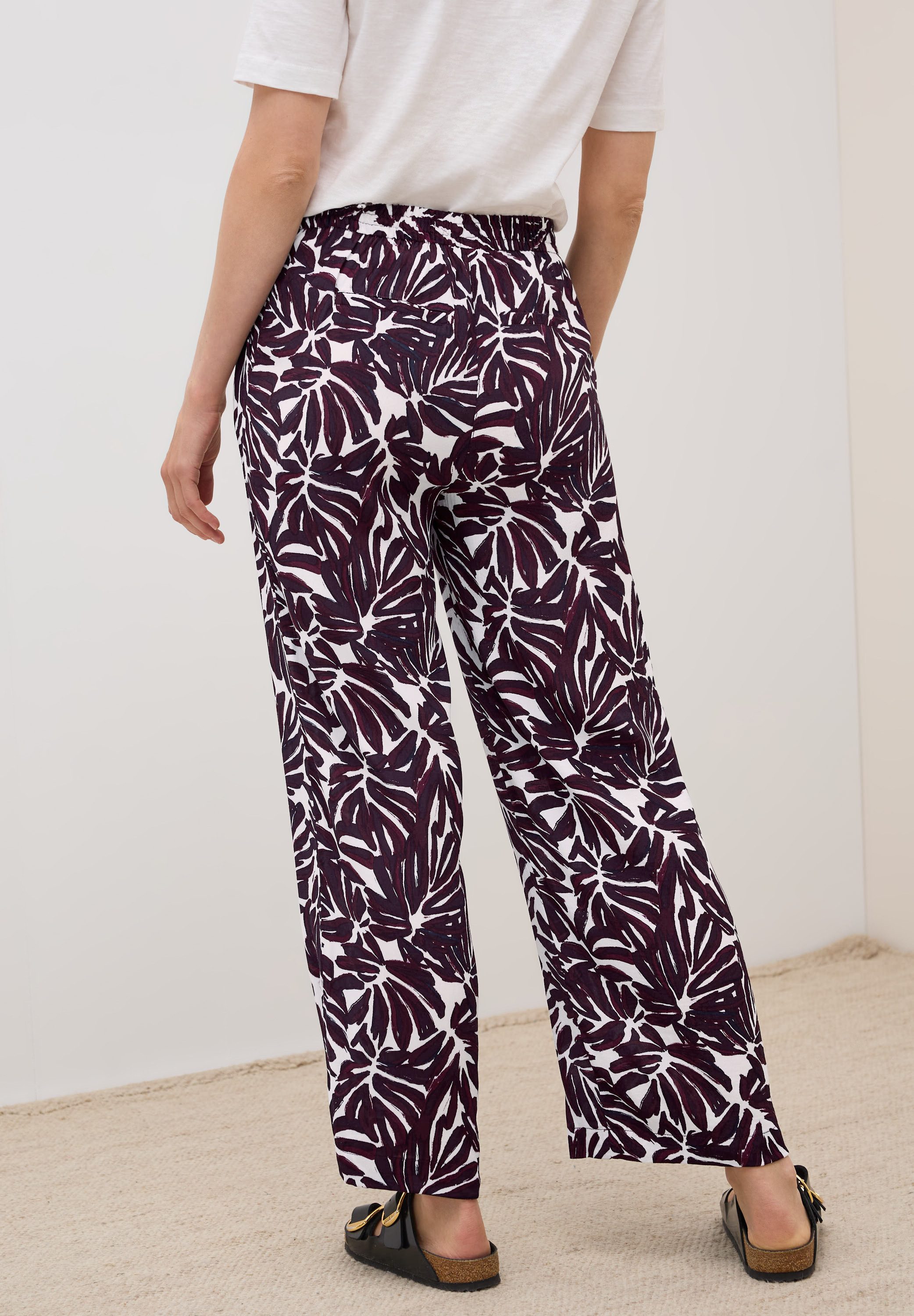 CECIL Stoffhose Style NEELE Sommerhose mit grafischem Muster günstig online kaufen