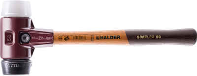 Halder KG Hammer »SIMPLEX-Schonhämmer, hochwertigen Holzstiel Ø=40 mm«