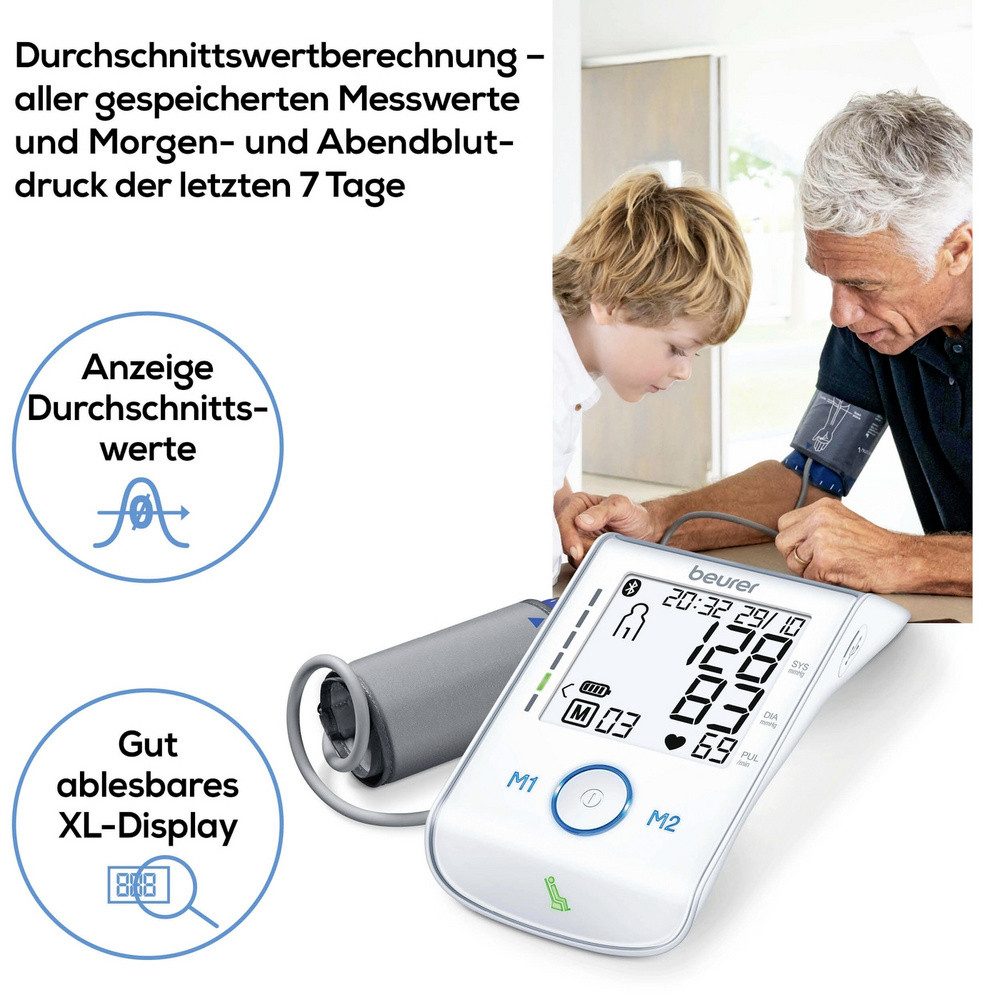 BEURER Blutdruckmessgerät Beurer BM 85 BT Blutdruckmessgerät 65803