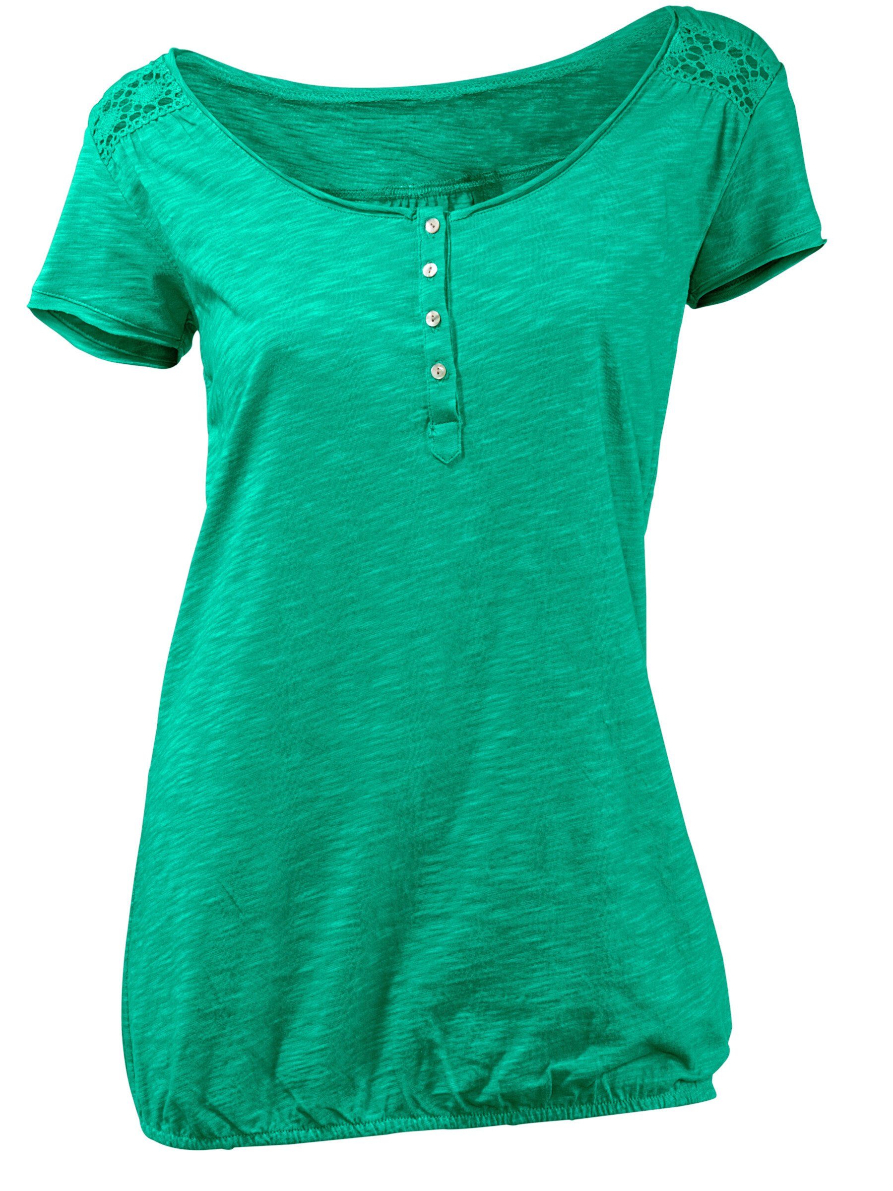 heine T-Shirt Rundhals-Shirt Kurzarm