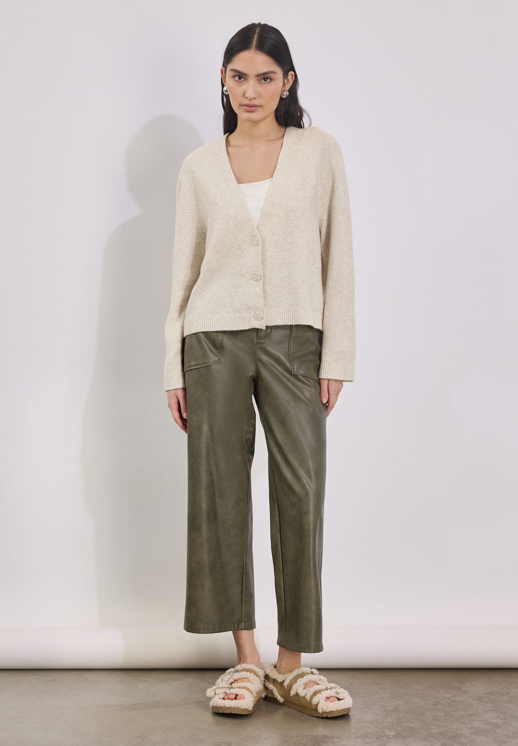 STREET ONE STUDIO Cardigan mit Knopfleiste
