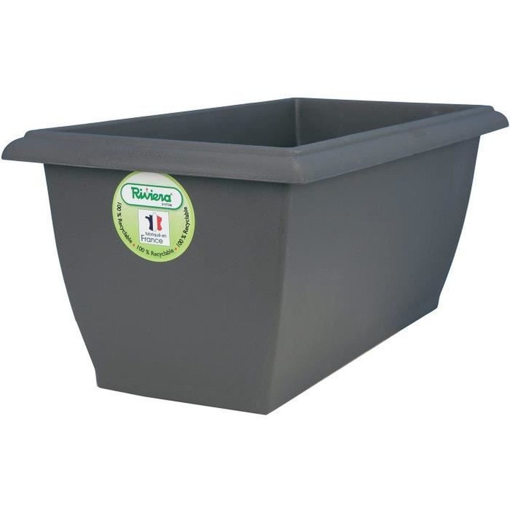Riviera System Jardiniere Riviera Jardiniere Evolution – 80 x 40 x H 32 cm – 64 L – Grau