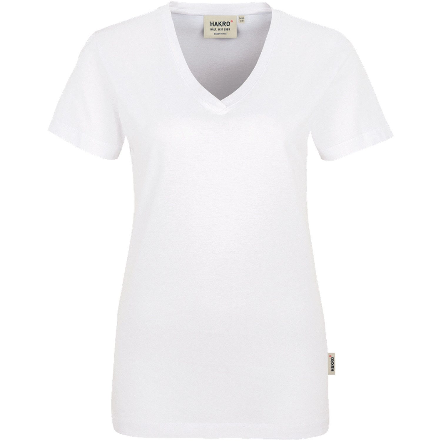 Hakro T-Shirt Damen T-Shirt "Classic" V-Ausschnitt 126
