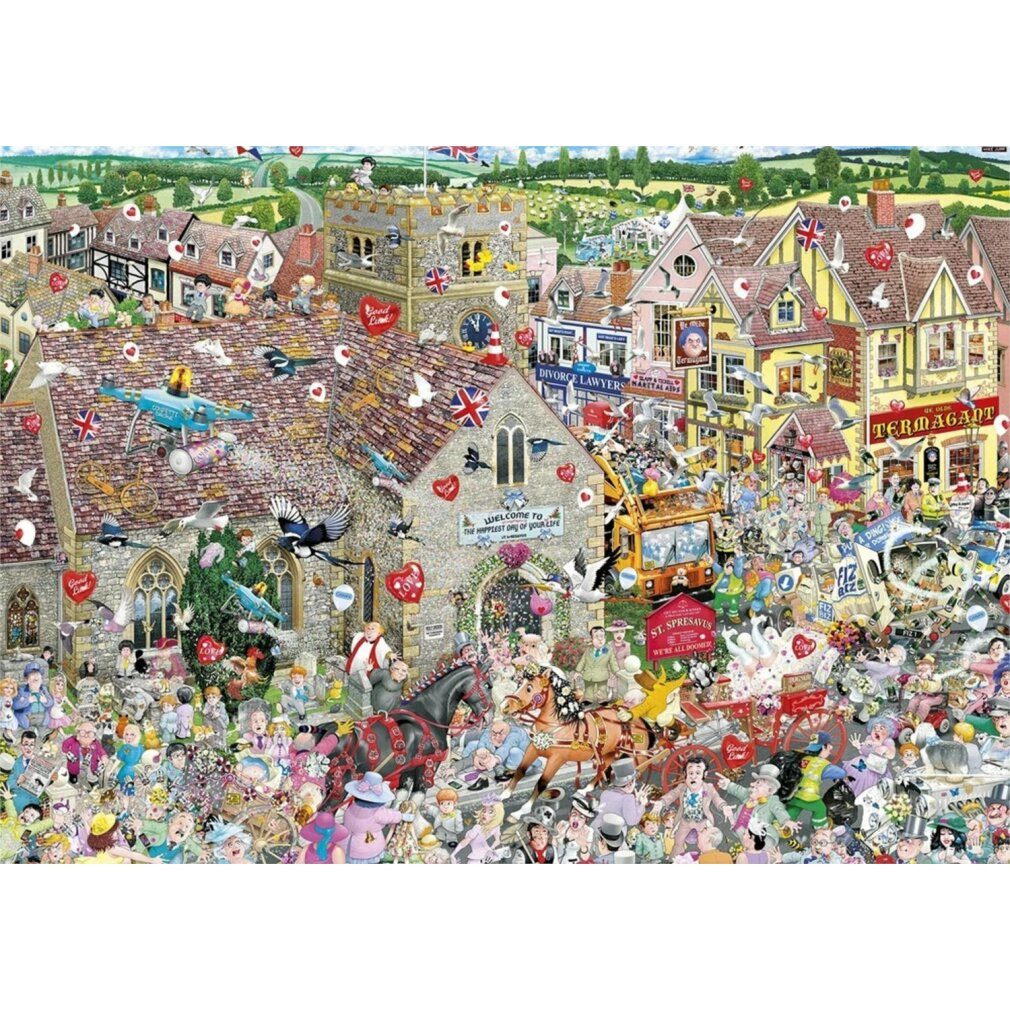 GIBSONS Puzzle Puzzle Ich liebe Hochzeiten günstig online kaufen