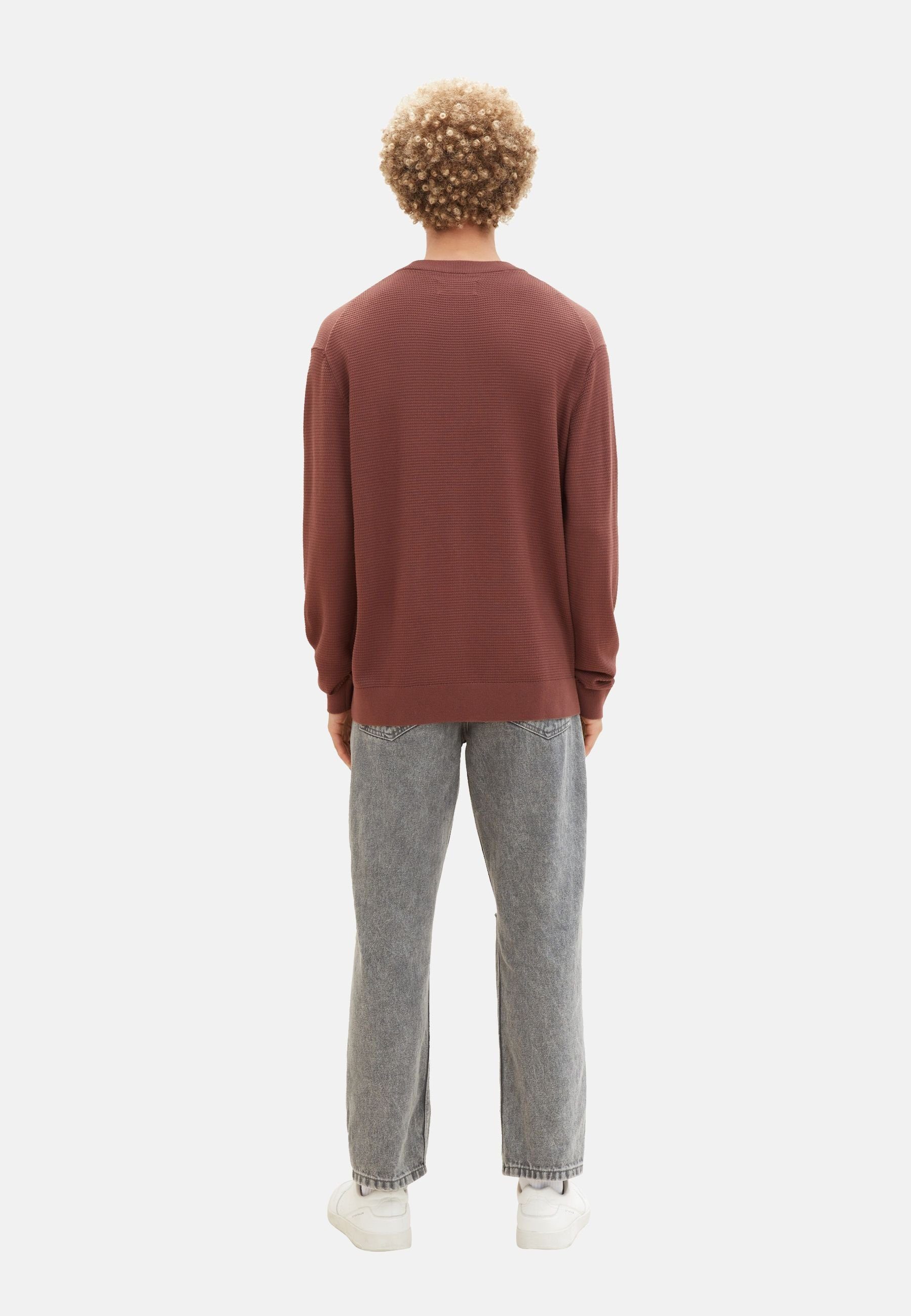 TOM TAILOR Strickpullover Pullover Strickpullover R-Neck (1-tlg)