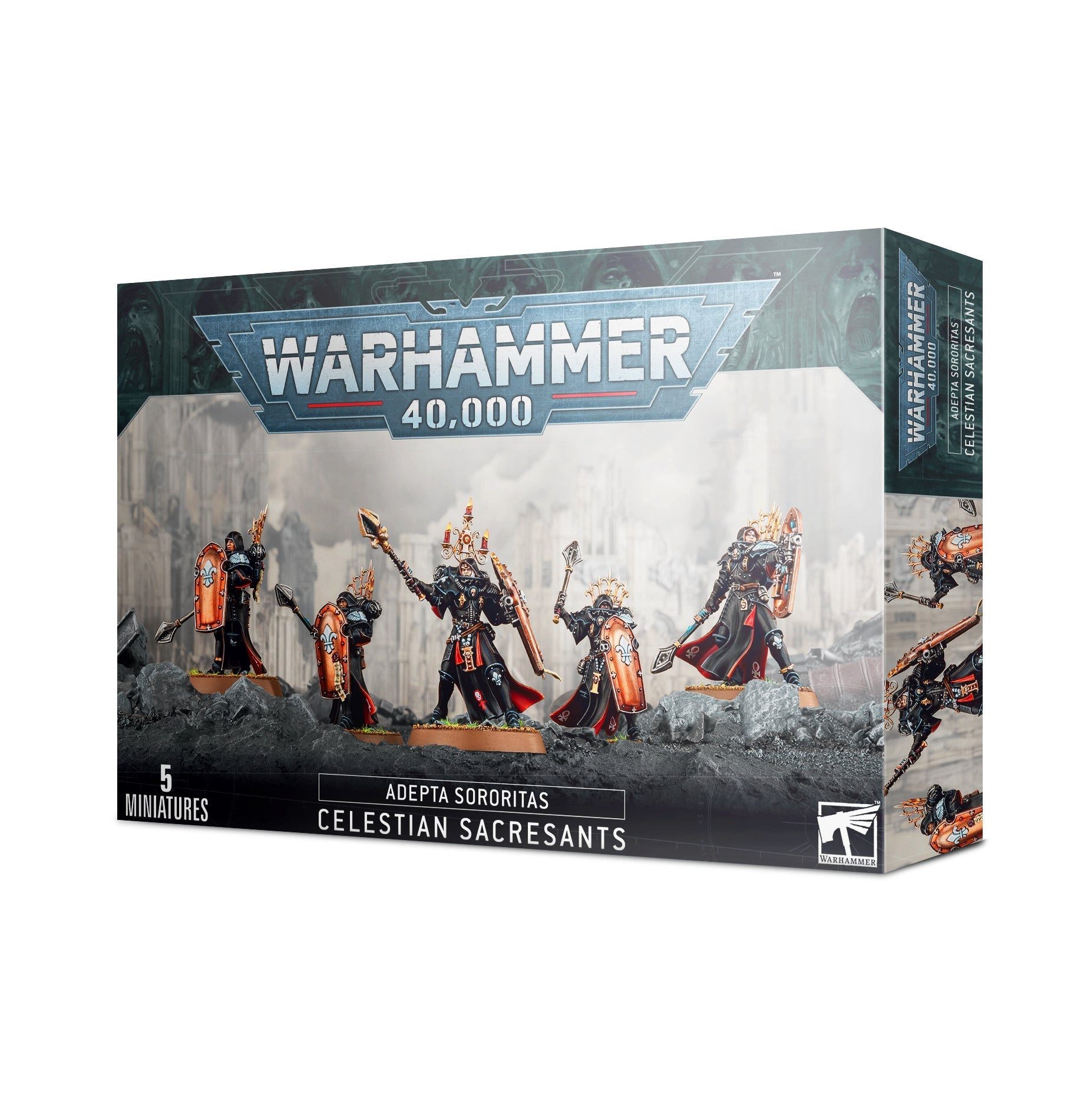 Games Workshop Spielfigur Warhammer 40.000 Adepta Sororitas Celestian Sacresants