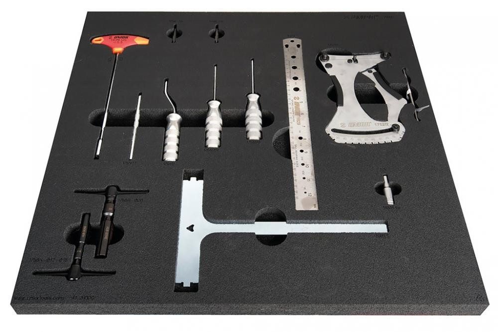 Unior Fahrradwerkzeugset Werkzeugset Unior SOS Radaufbau rot, 13-teilig - SET1-2600C-US