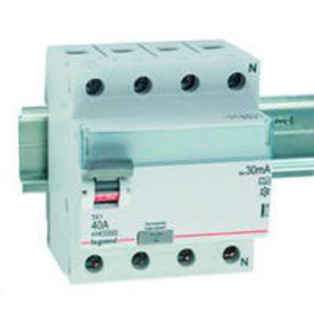 legrand® Stromverteiler Legrand 411765 FI-Schutzschalter 4polig 40 A 0.03 A 400 V 1 St.