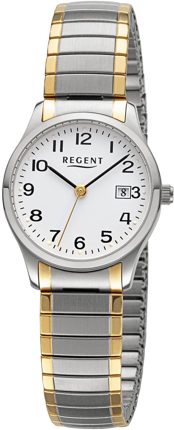 Regent Quarzuhr F1512 - 33004499, Armbanduhr, Damenuhr,Flexband, Zugband, E günstig online kaufen