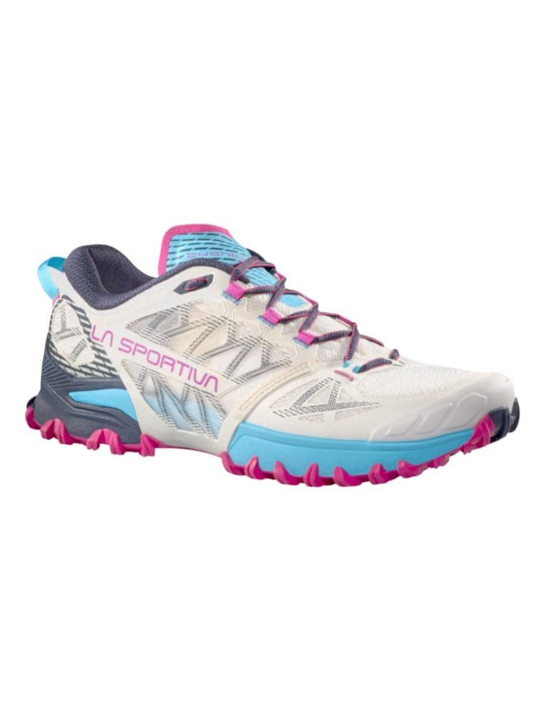 La Sportiva Trail-Laufschuhe Bushido III hellgrau/blau/violett günstig online kaufen