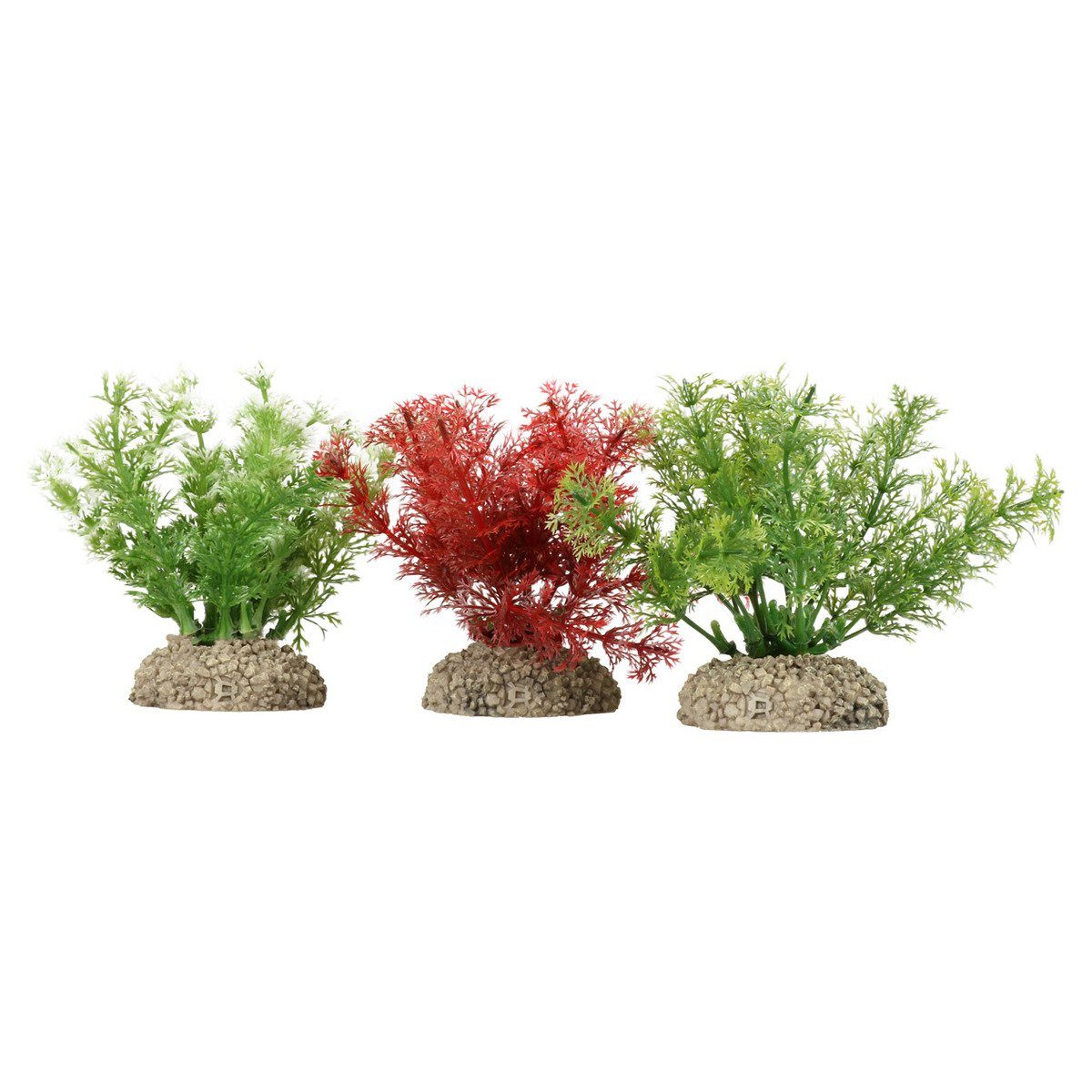 Aquariendeko Aquariumpflanze Wasserfeder natur