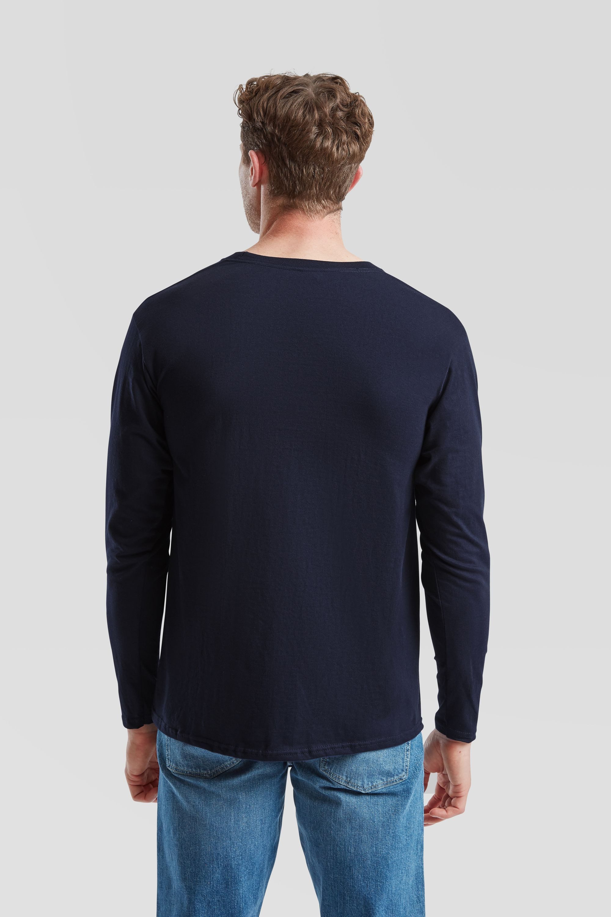 Fruit of the Loom Rundhalsshirt Iconic 195 Ringspun Premium Long Sleeve T – Bild 5 von 5