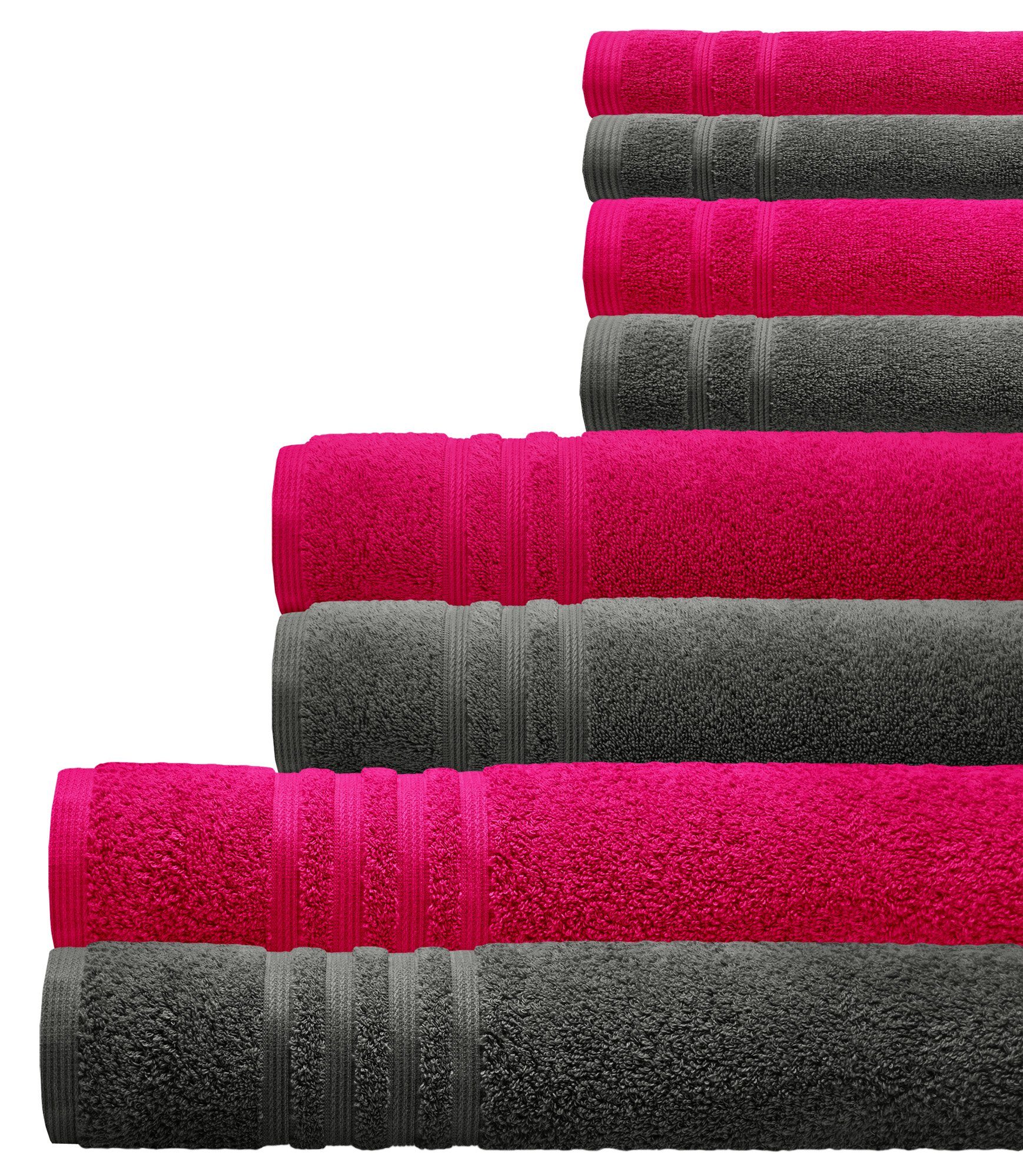 Lashuma Handtuch Set London, Frottee (Set, günstig online kaufen