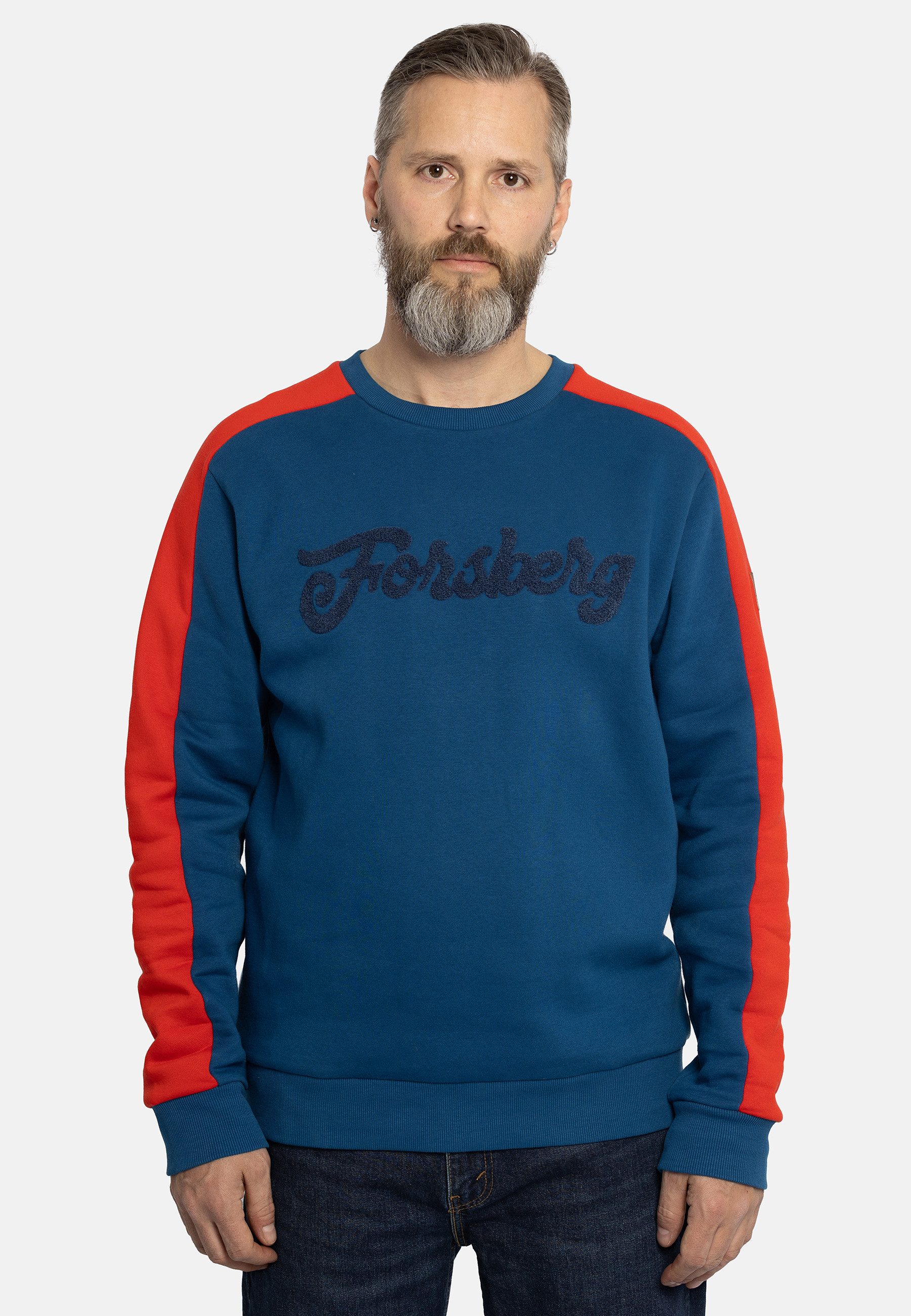FORSBERG Sweatshirt mit Vintage Logo