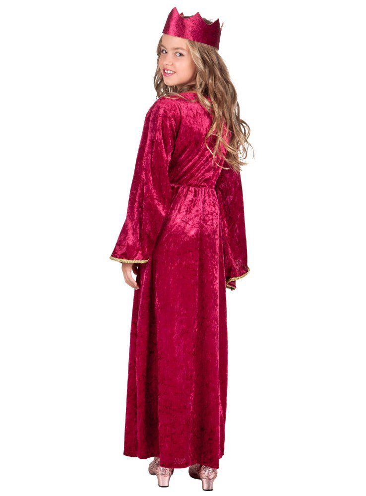 Boland Prinzessin-Kostüm Renaissance Königin Kinderkostüm, Weniger Kitsch, mehr Stil: Märchenprinzessin für Kinder