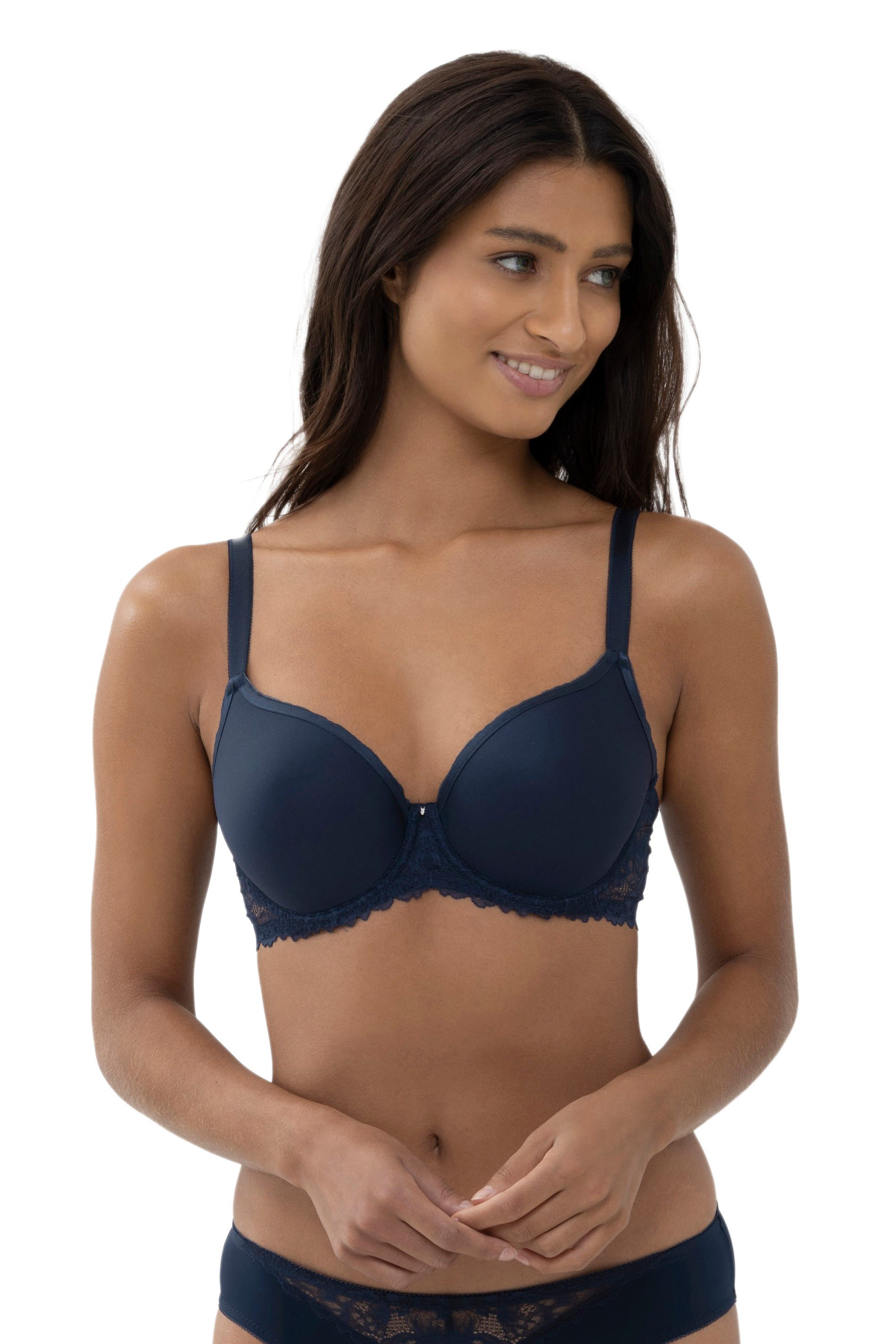 Mey Bügel-BH Luxurious Zweifarbige Spitze, Zierträger verstellbar, Full-Cup