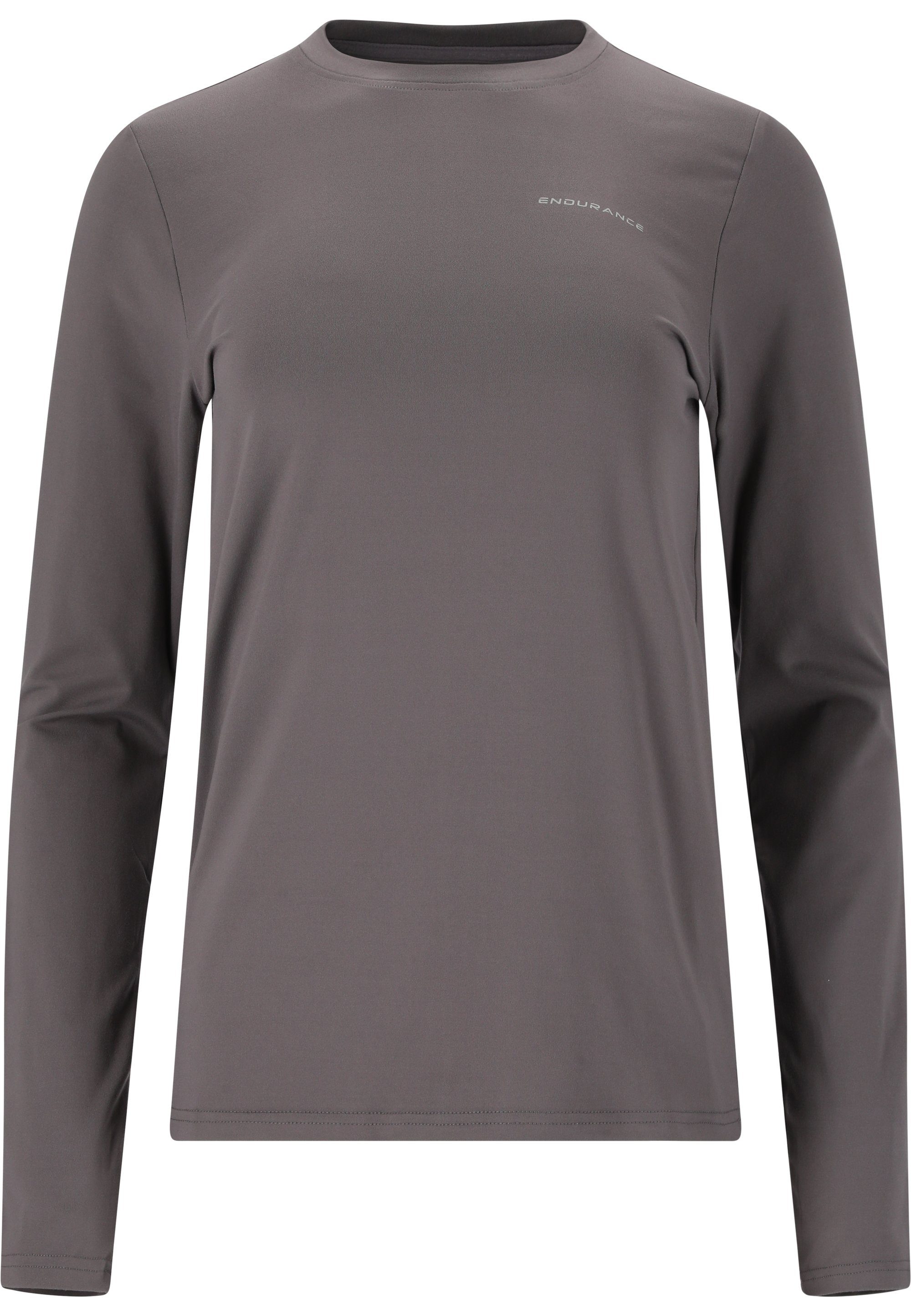 ENDURANCE Funktionsshirt Almati grau Quick (1-tlg) mit Dry-Technologie