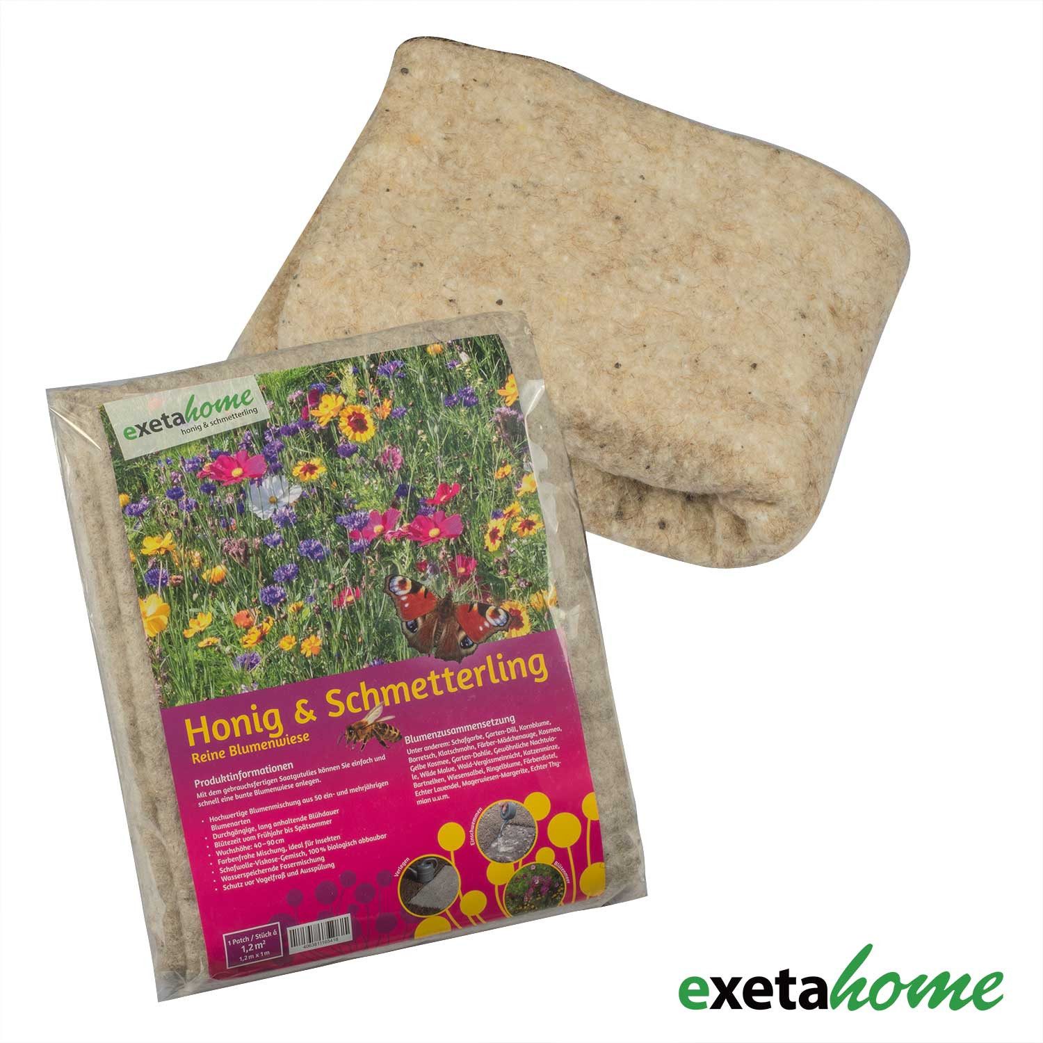 exeta Blumensamen Blumenwiesenmatte 1 x 1,2 günstig online kaufen
