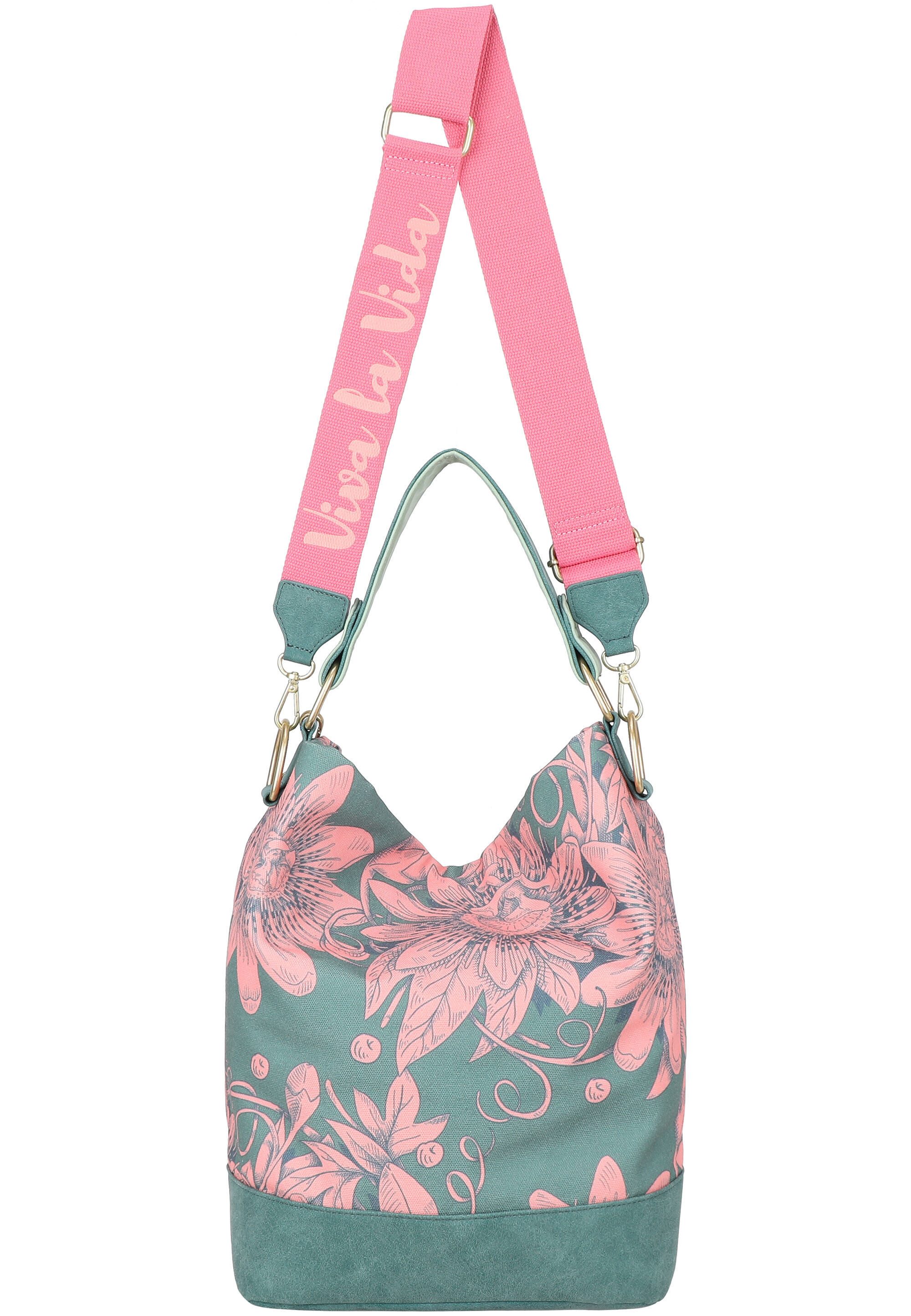Fritzi aus Preußen Umhängetasche Fritzi x Frida Kahlo, mit Blumenprint
