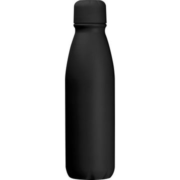 Livepac Office Trinkflasche Trinkflasche / aus Aluminium / Füllmenge 0,6l / Farbe: schwarz