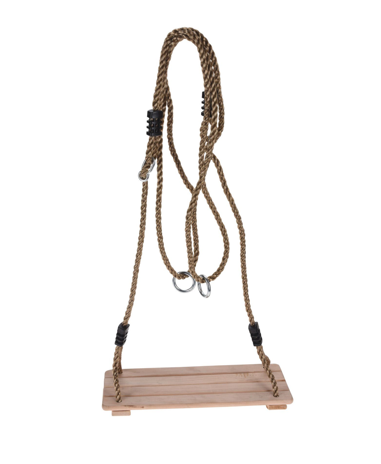 Spetebo Einzelschaukel Holzschaukel ca. 40x16 cm günstig online kaufen