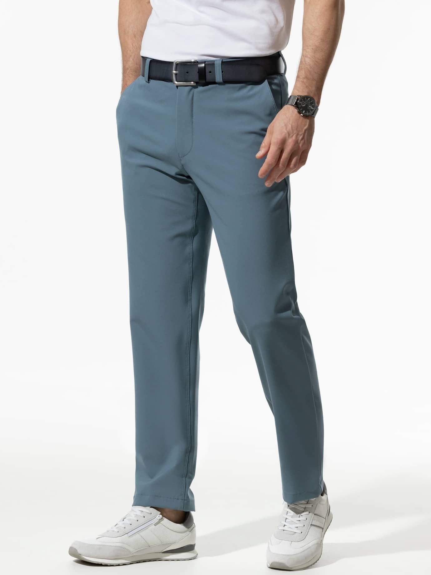 Walbusch Chinohose Herren Modern Fit Hose schnelltrocknend, modern