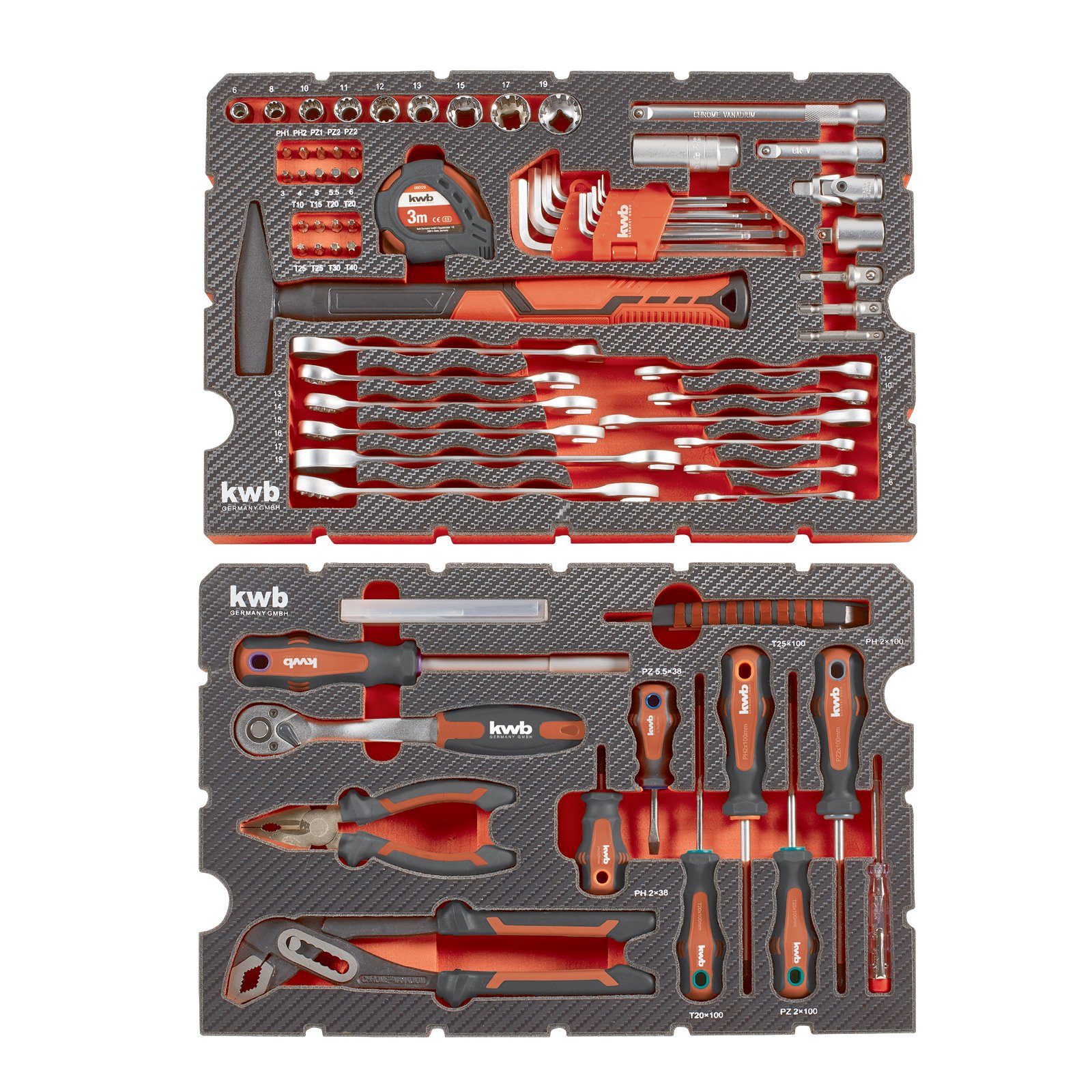 kwb Werkzeugset (Set) Werkzeugkoffer
