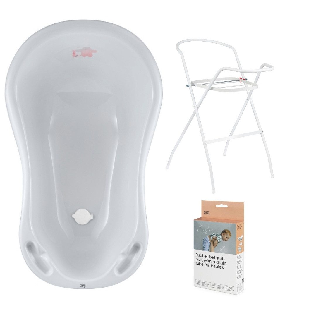 Babybadewanne Baby Badewanne und WC Set – TÜV Rheinland zertifiziert – Friends, Lite